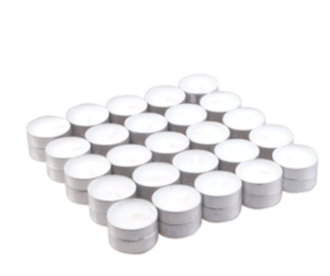 Unscented Tealight Candles x50