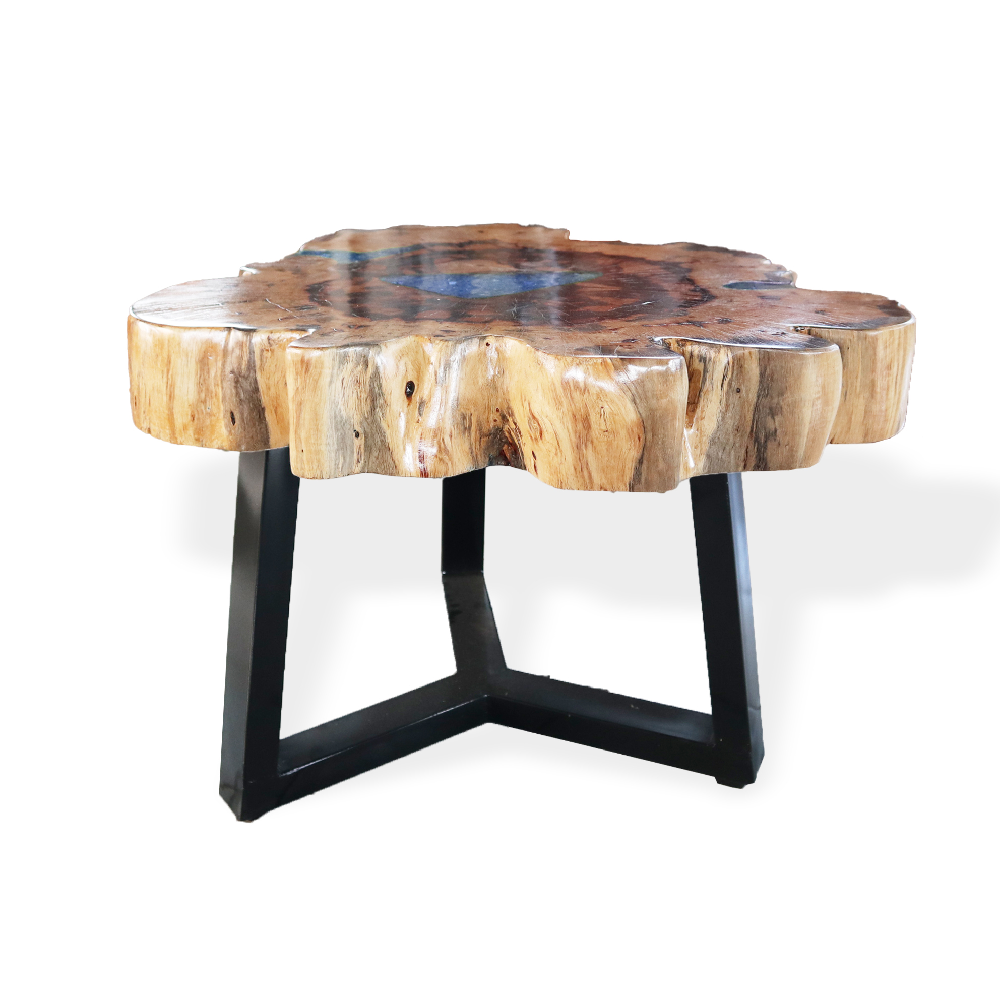 Tamarind and Resin Coffee Table