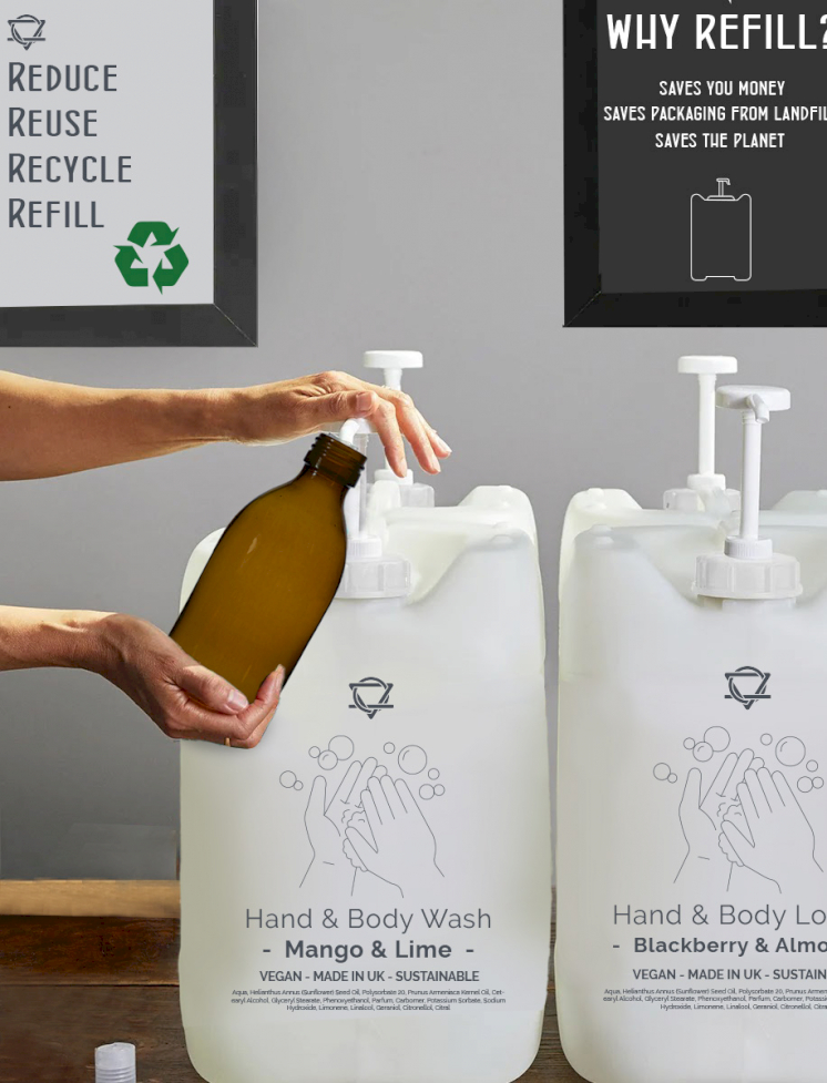 Blackberry & Almond Hand & Body Wash 