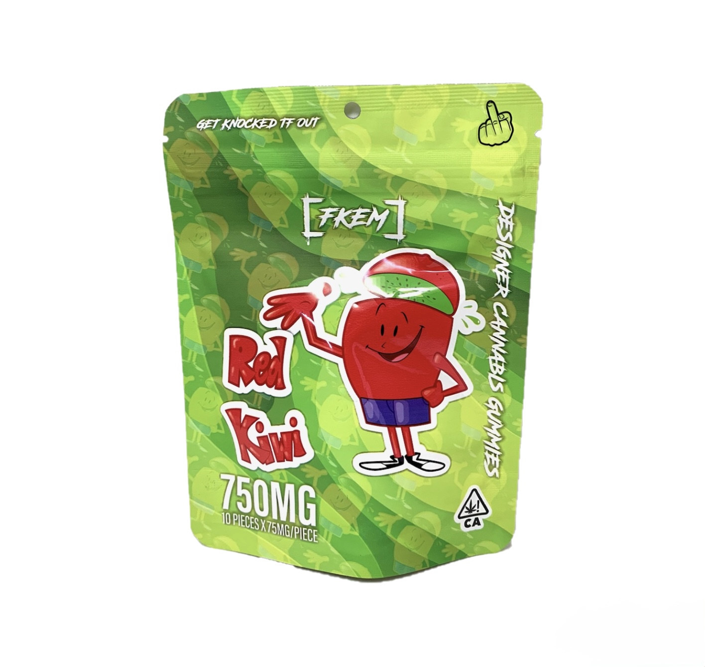 FKEM - Gummy Candy Bag - 750mg - Red Kiwi