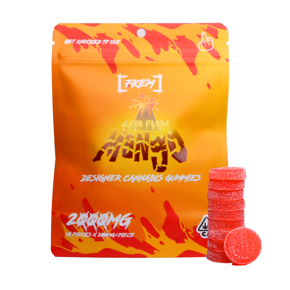 FKEM - Gummy Candy Bag - 2000mg - Lava Flow Mango