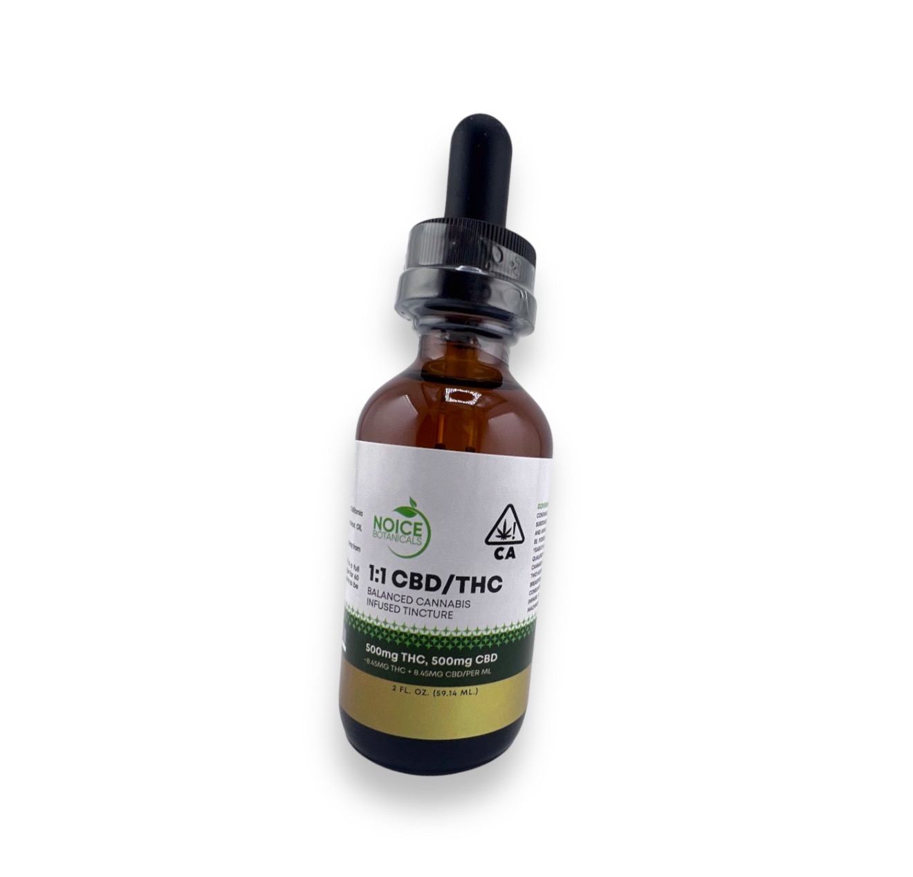 Noice Botanicals - 1:1 CBD/THC Balanced Cannabis Infused Tincture