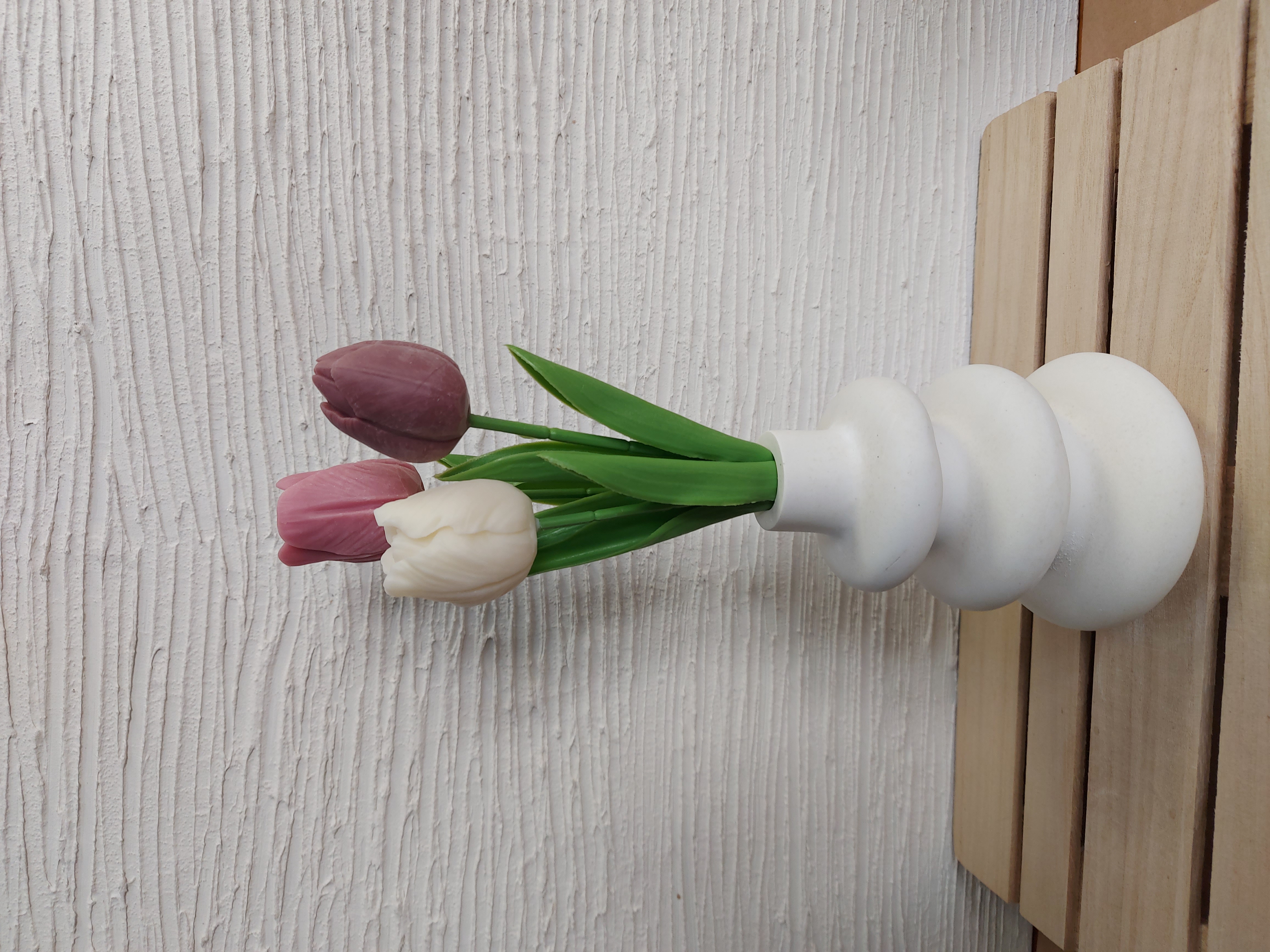 Vaso espiral com ou sem flores