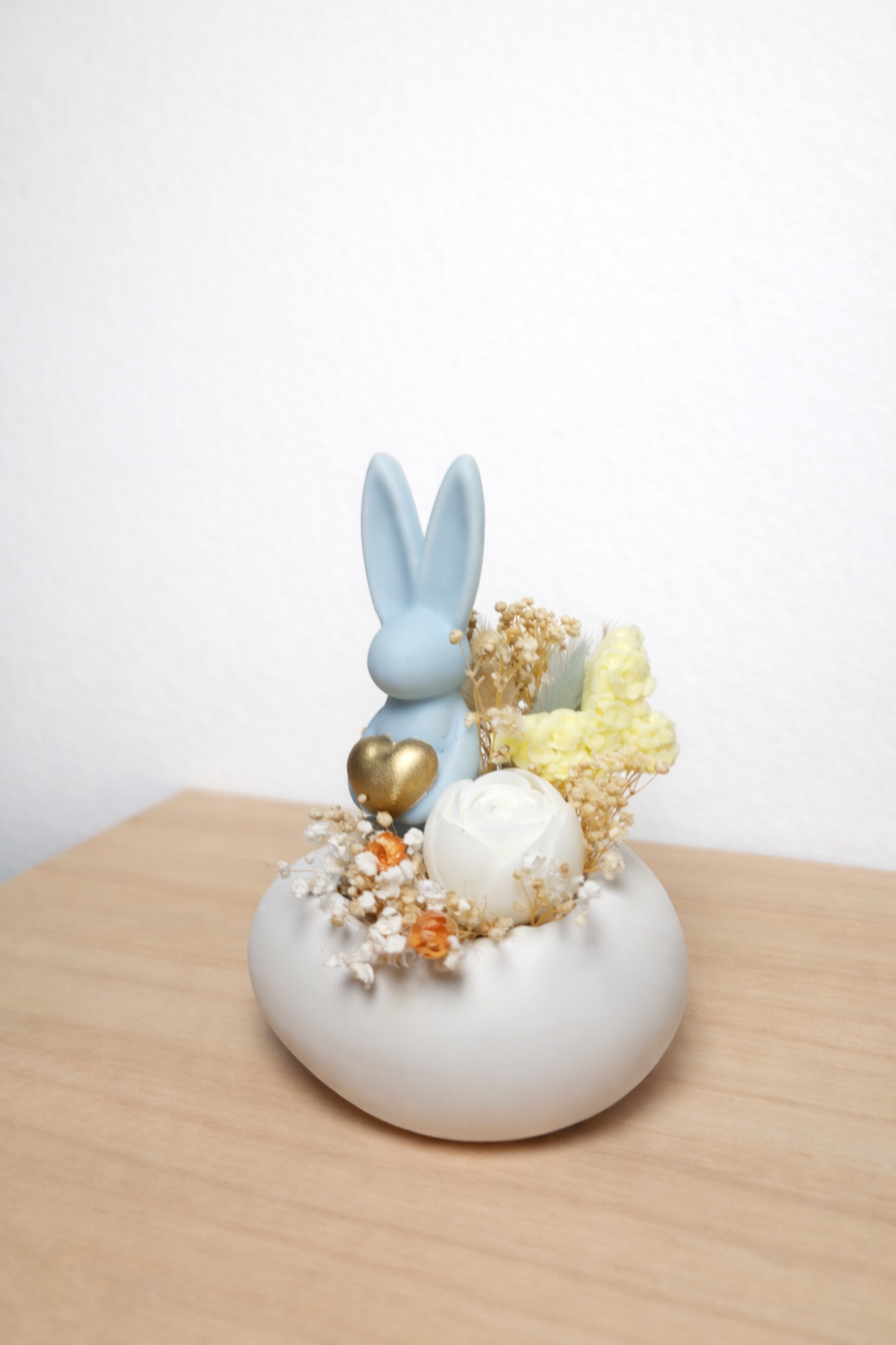 Ovo com coelho Azul