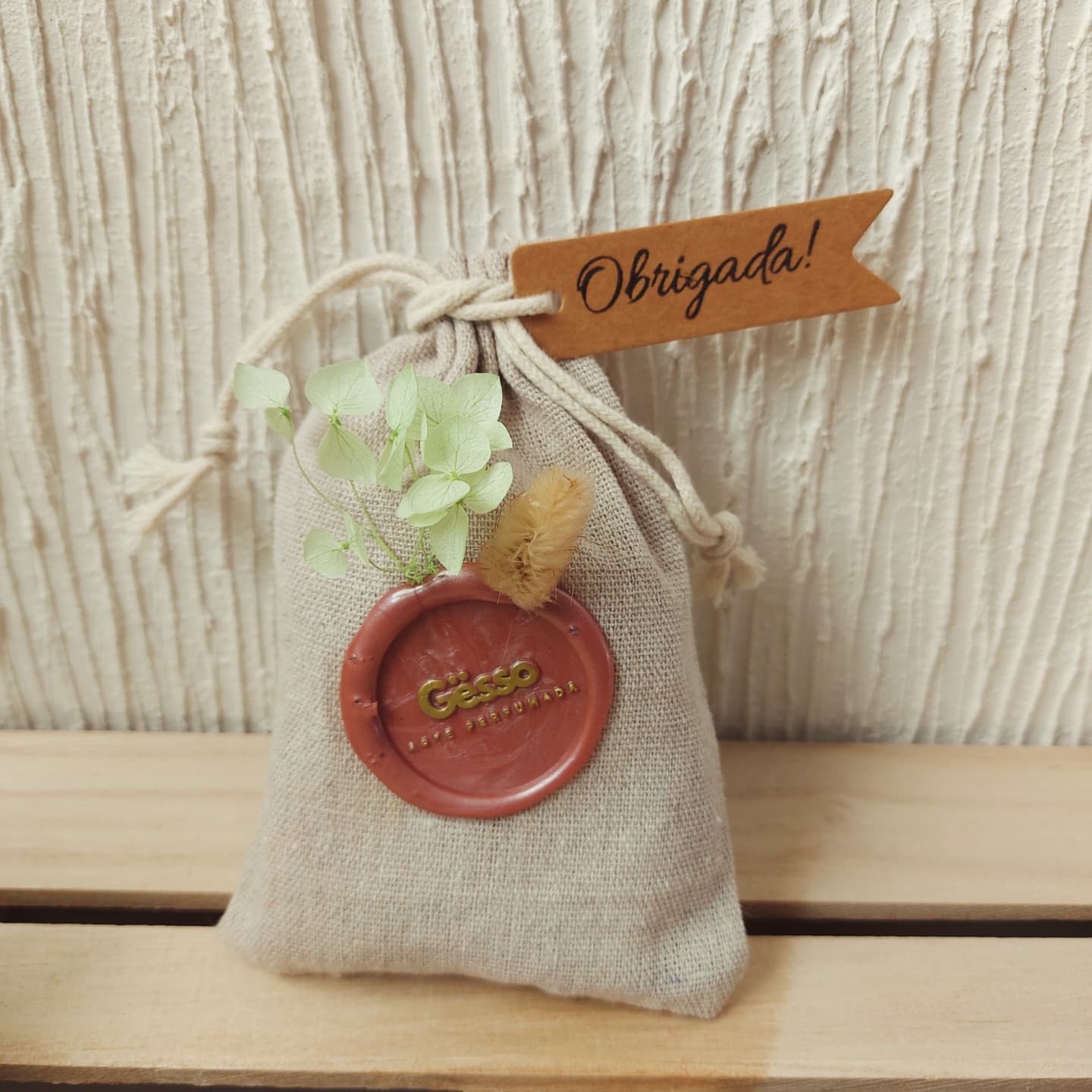 Lembrança Coração "...dom de cuidar.."