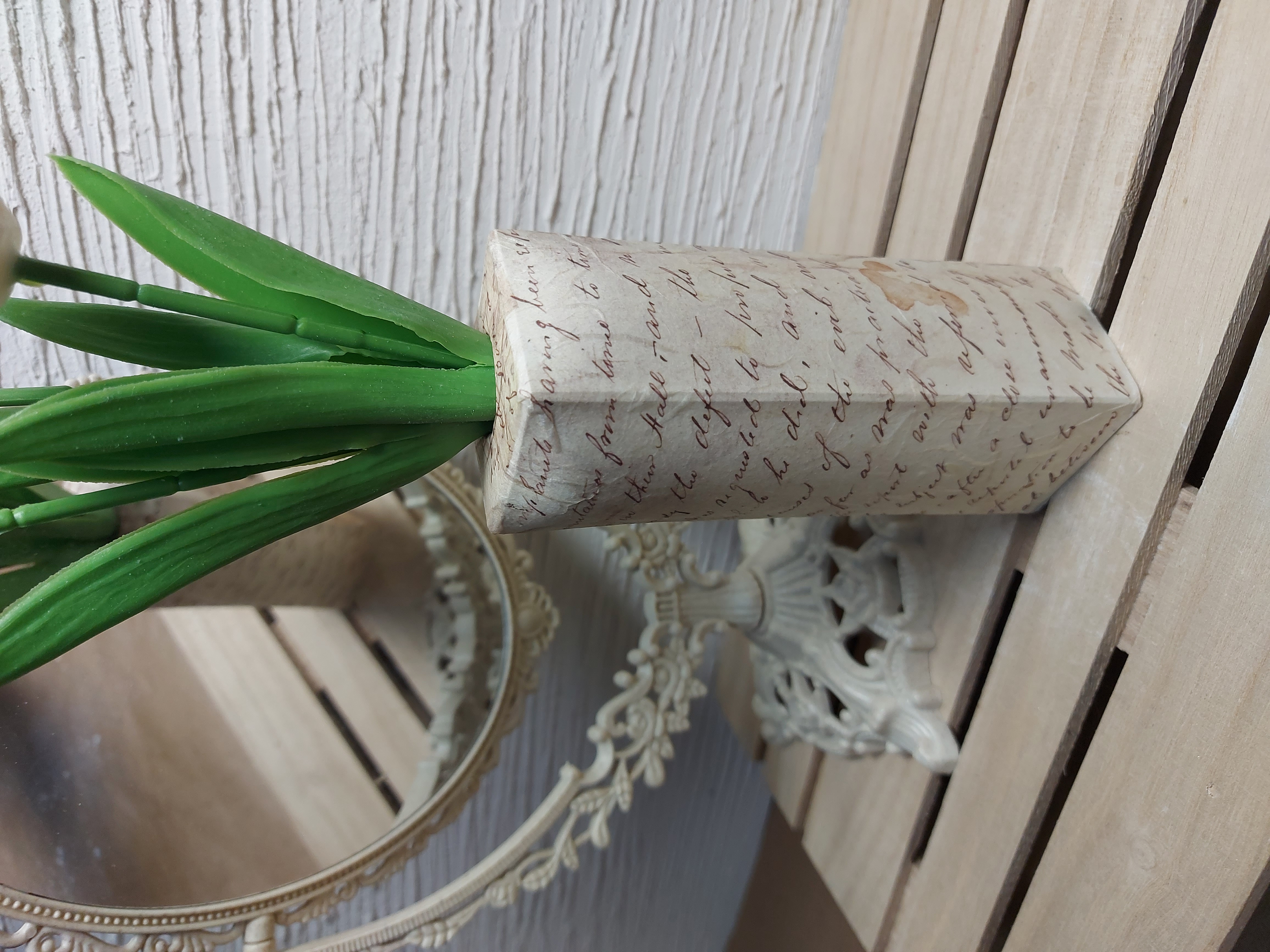 Vaso estreito Vintage