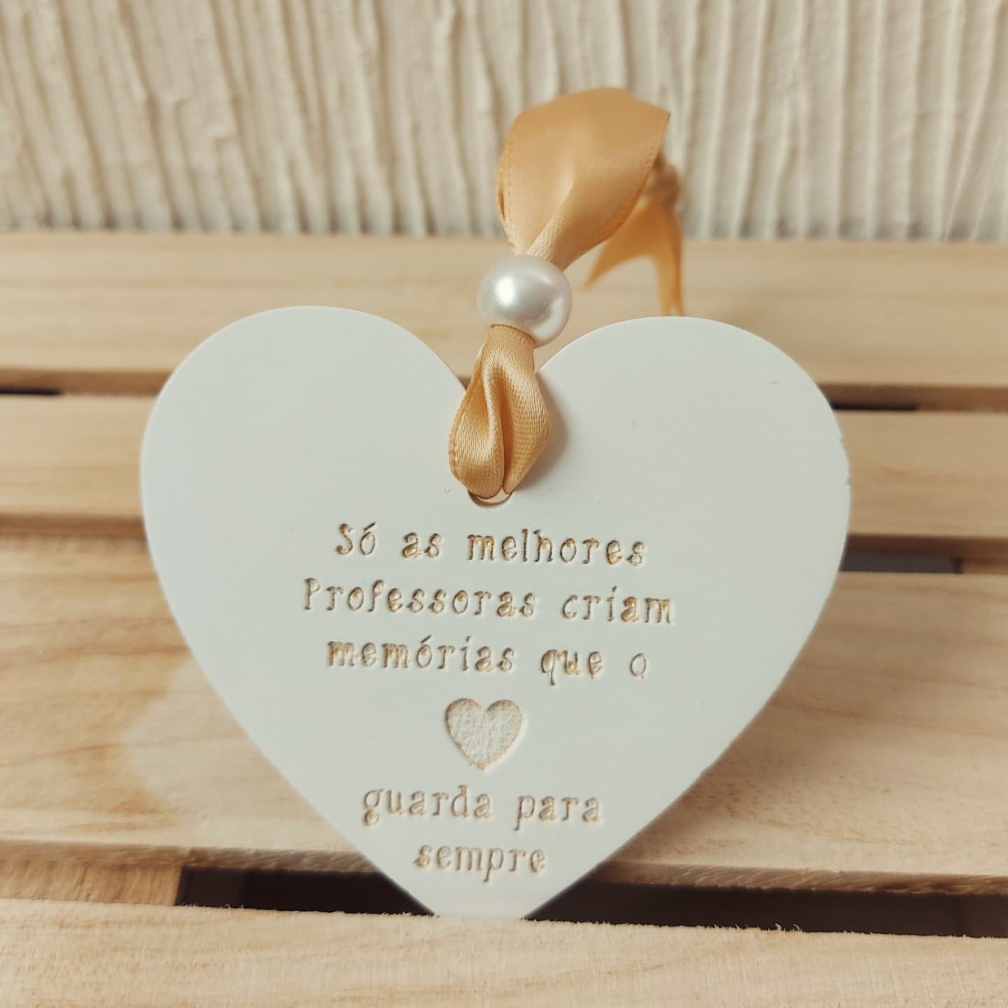 Lembrança Coração Professores