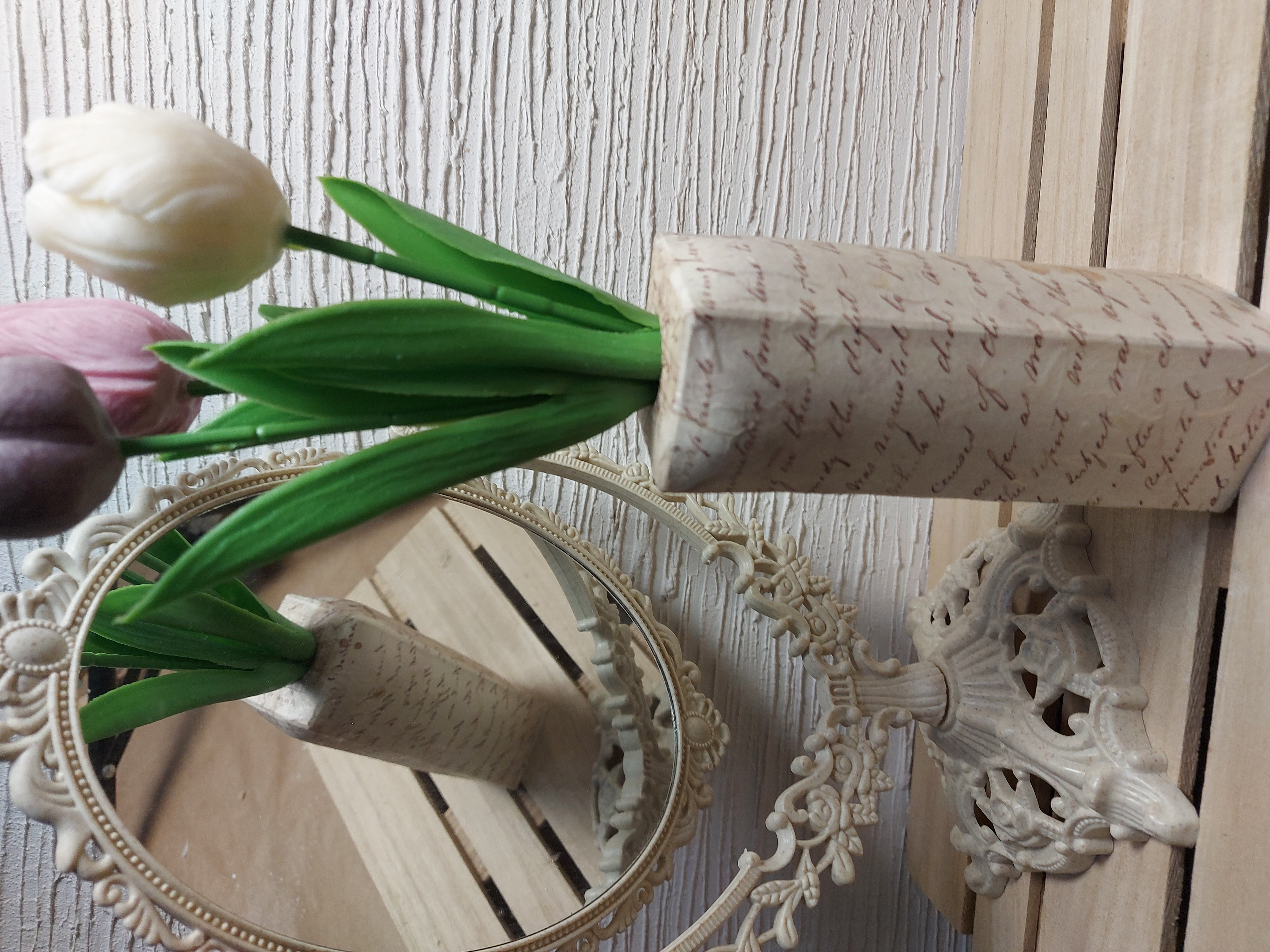 Vaso estreito Vintage