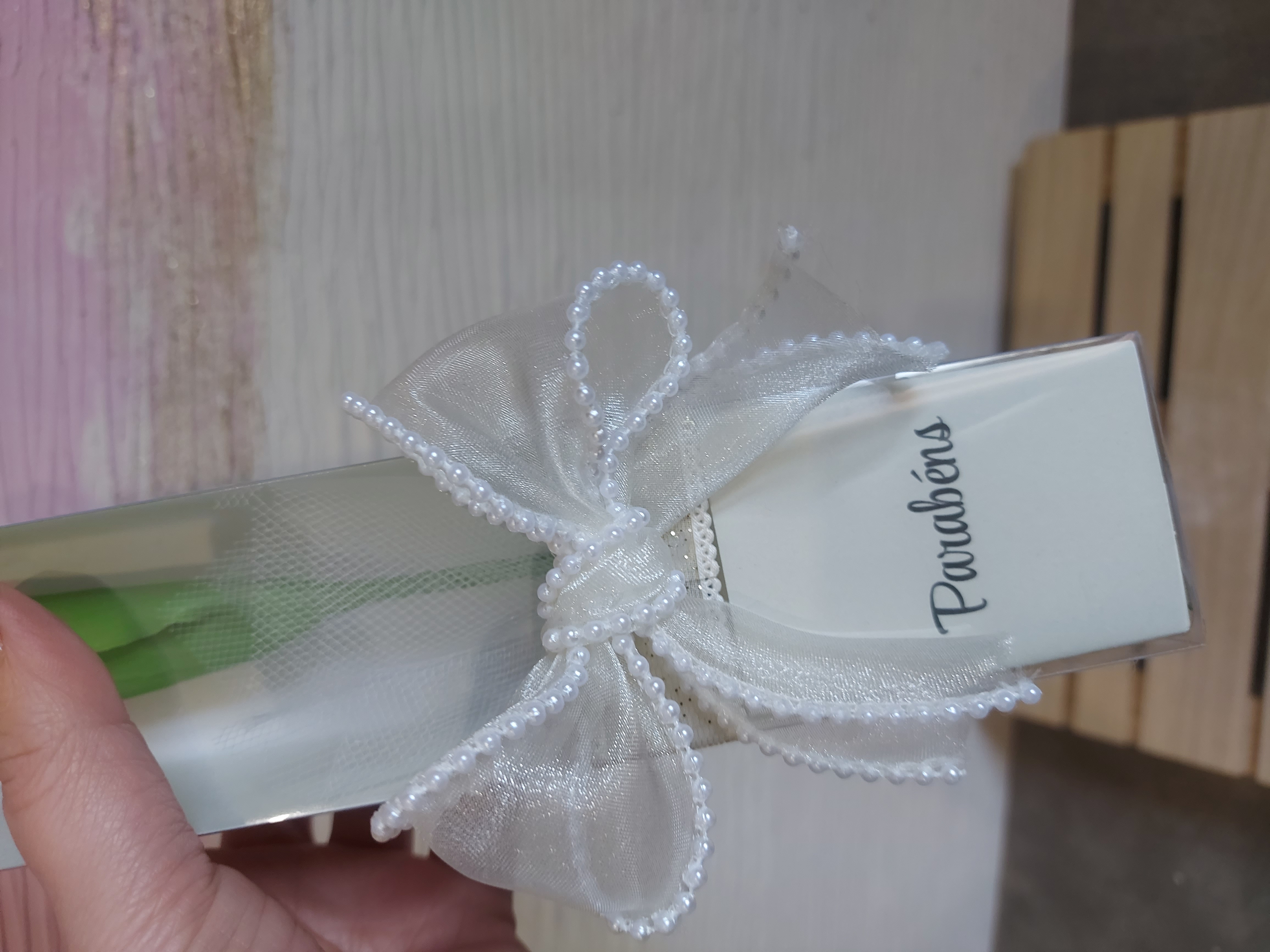 Tulipa em saco de alça