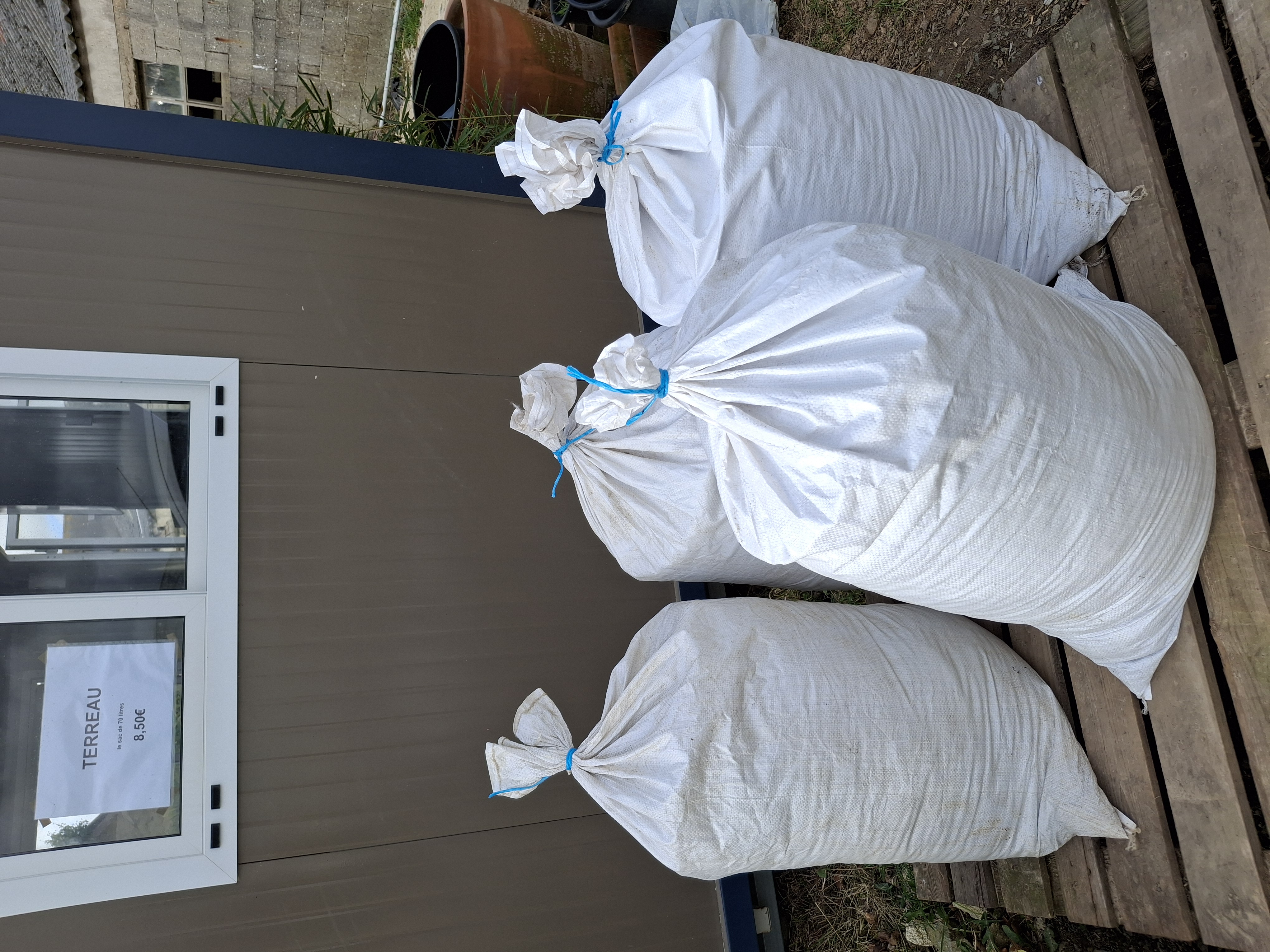 Terreau en sac de 70 litres