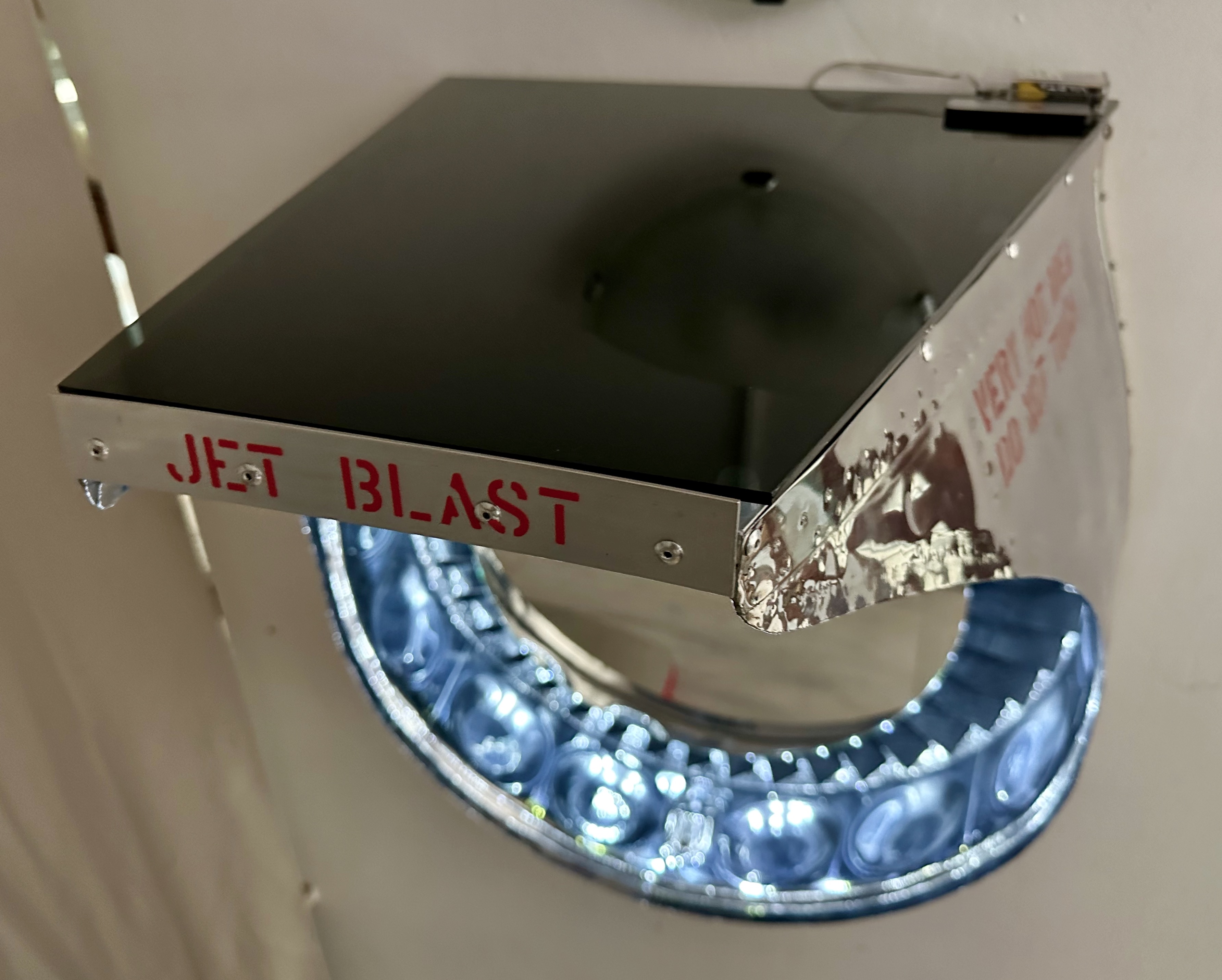 Jetfighter Fiat G.91 Exhaust Cone Aviation Mirror