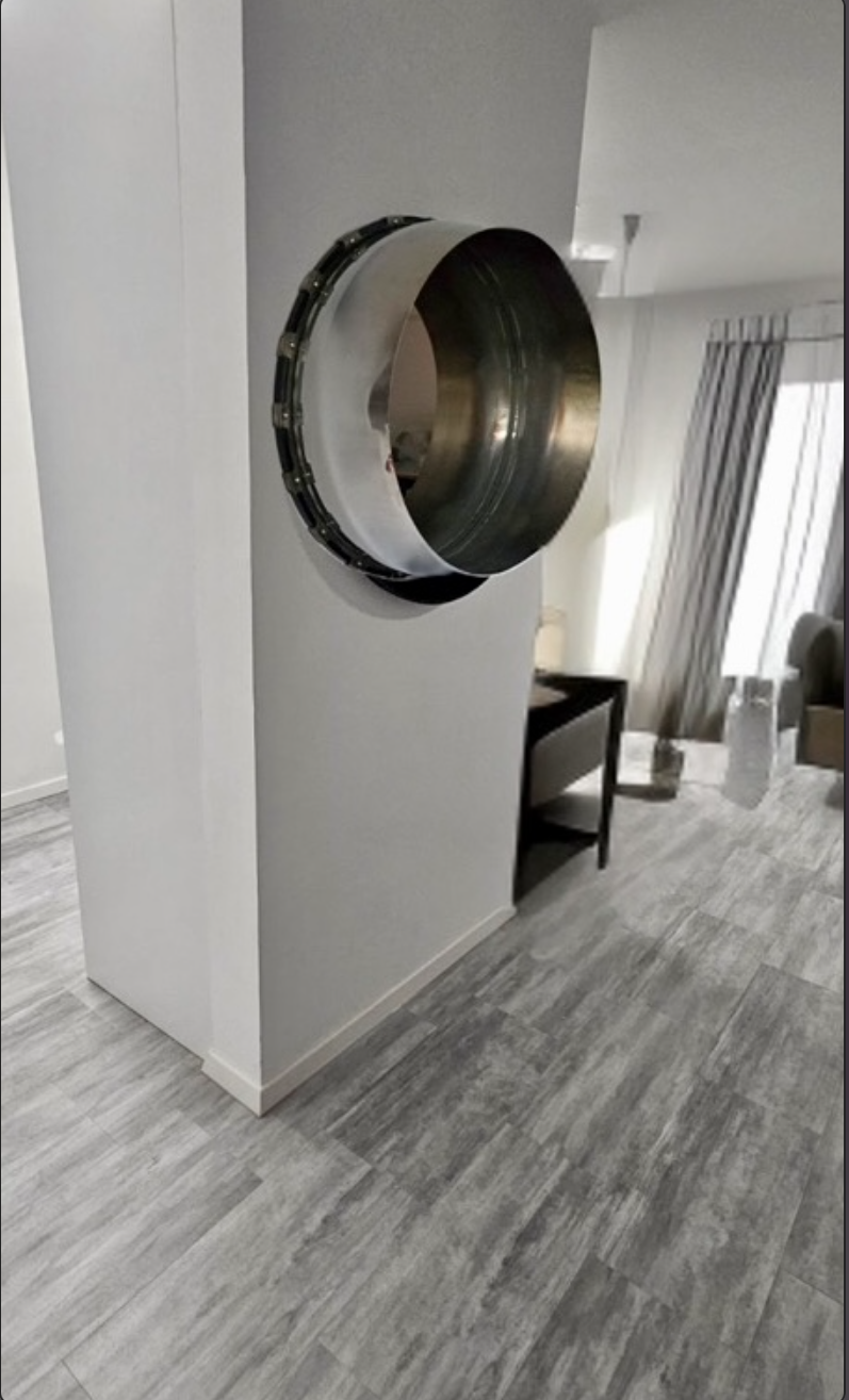 CRJ 900 Engine Exhaust Cone Aviation Mirror