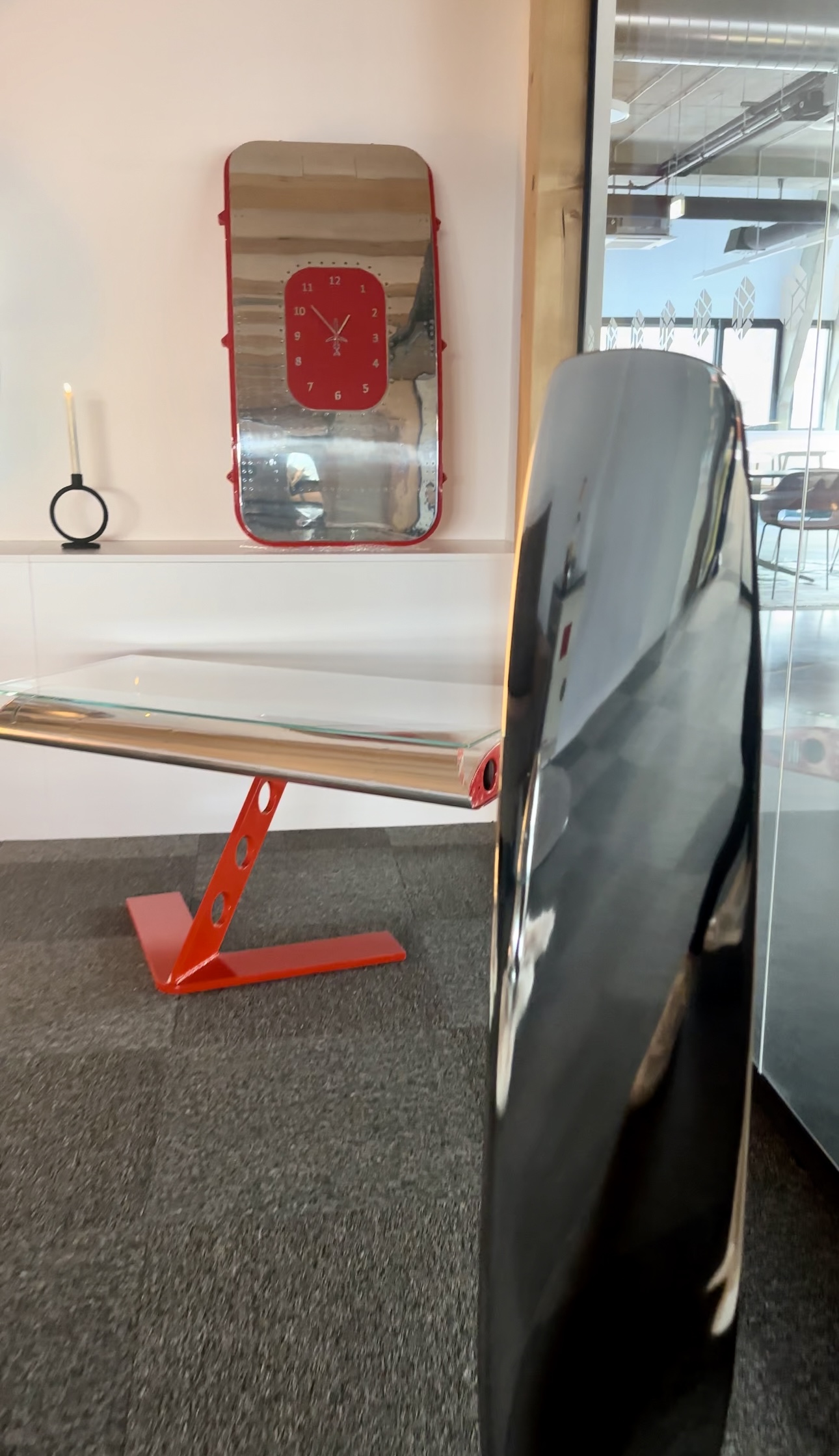 CRJ 200 Aircraft Exit Door Clock