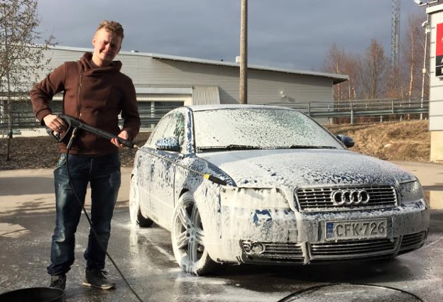 Supervask innvendig og utvendig