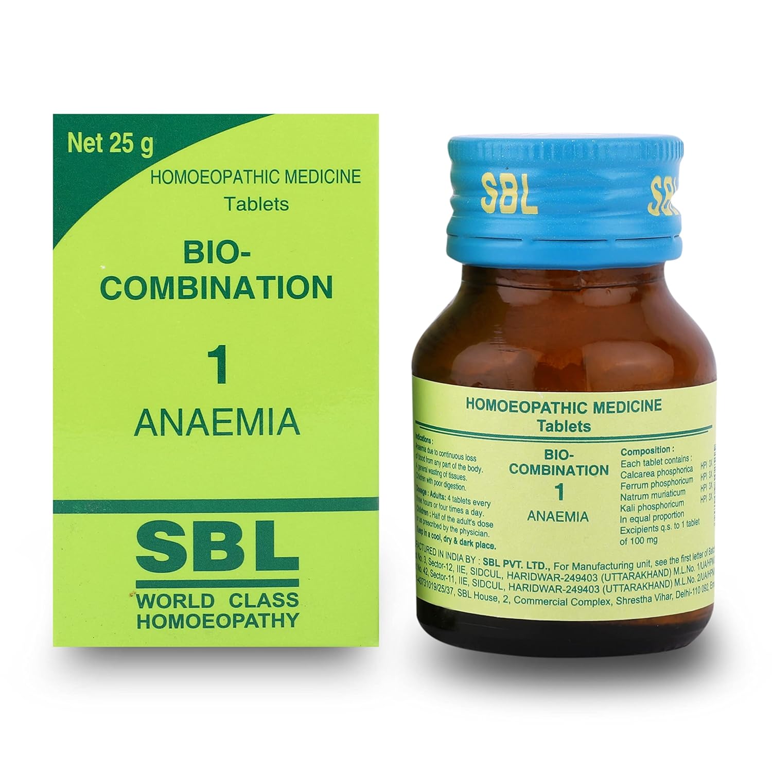 Bio-Combination 1 Anaemia Tablets