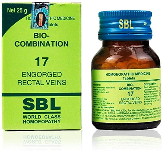 Bio-Combination 17 Engorged Rectal Veins