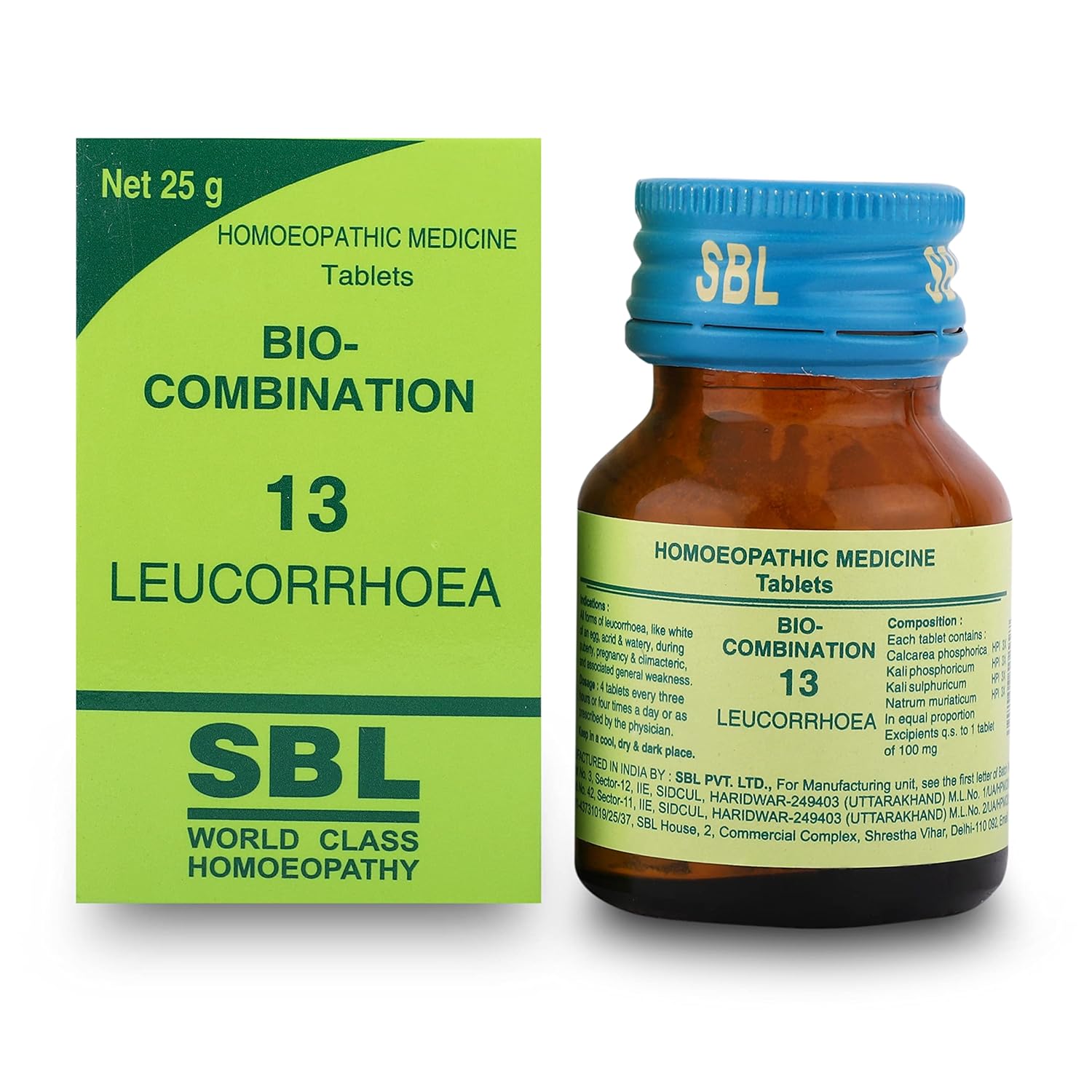 Bio-Combination 13 Leucorrhoea Tablets