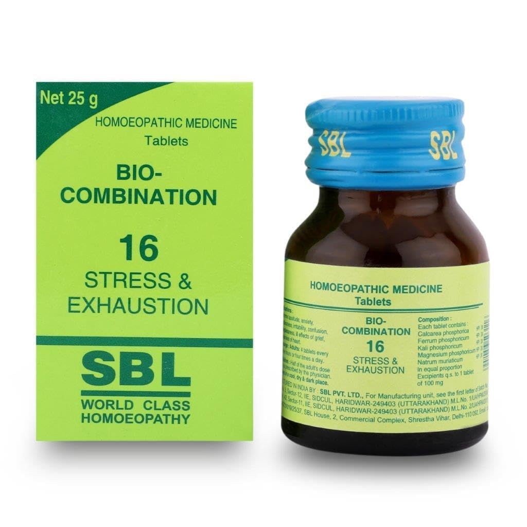 SBL Bio-Combination Tablets - Stress & Exhaustion