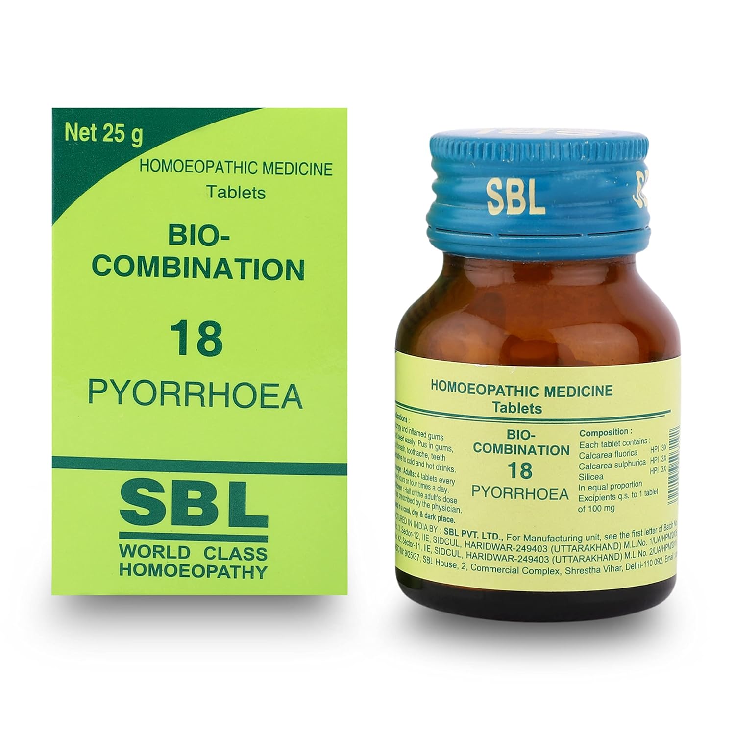 SBL Bio-Combination 18 Tablets