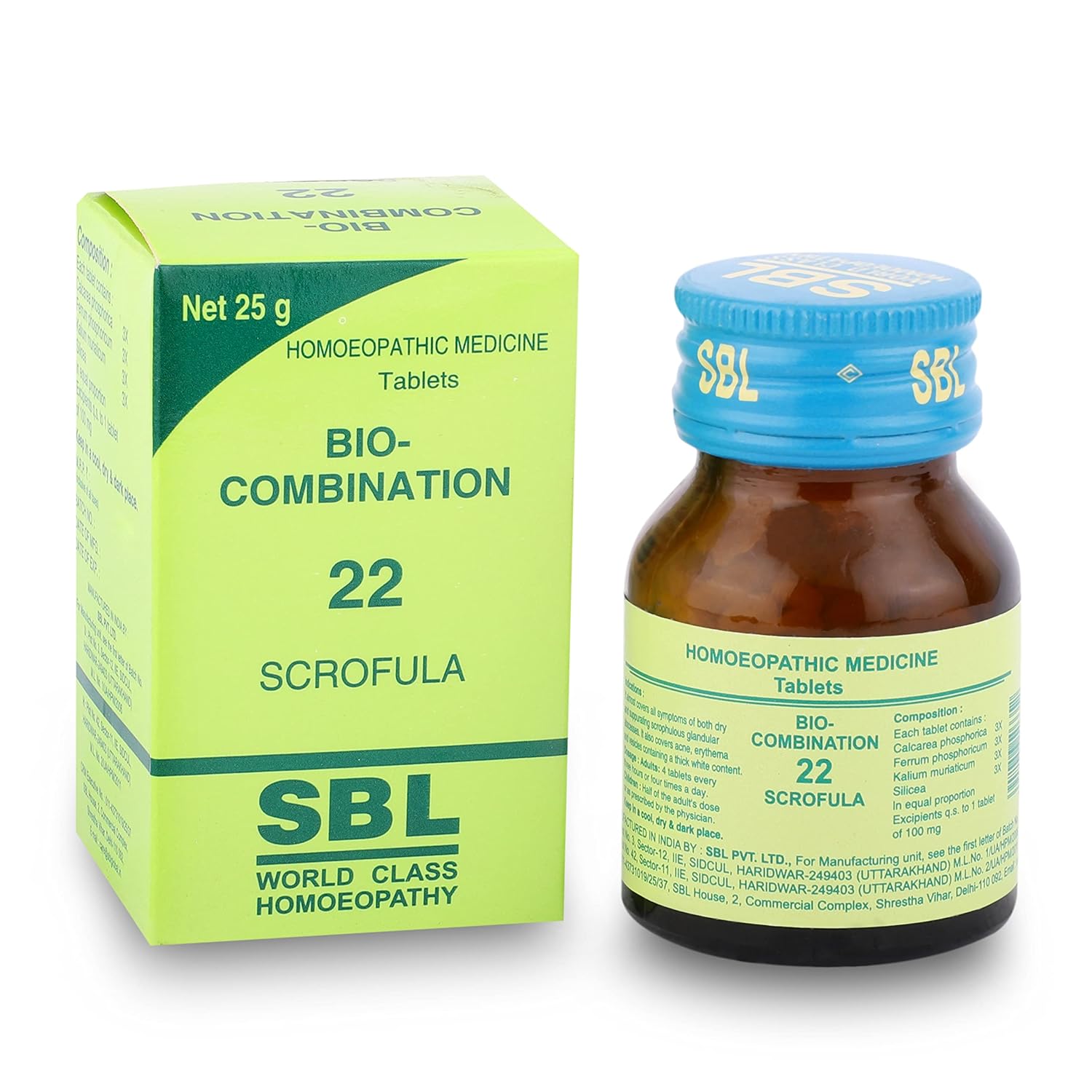 SBL Bio-Combination 22 Tablets