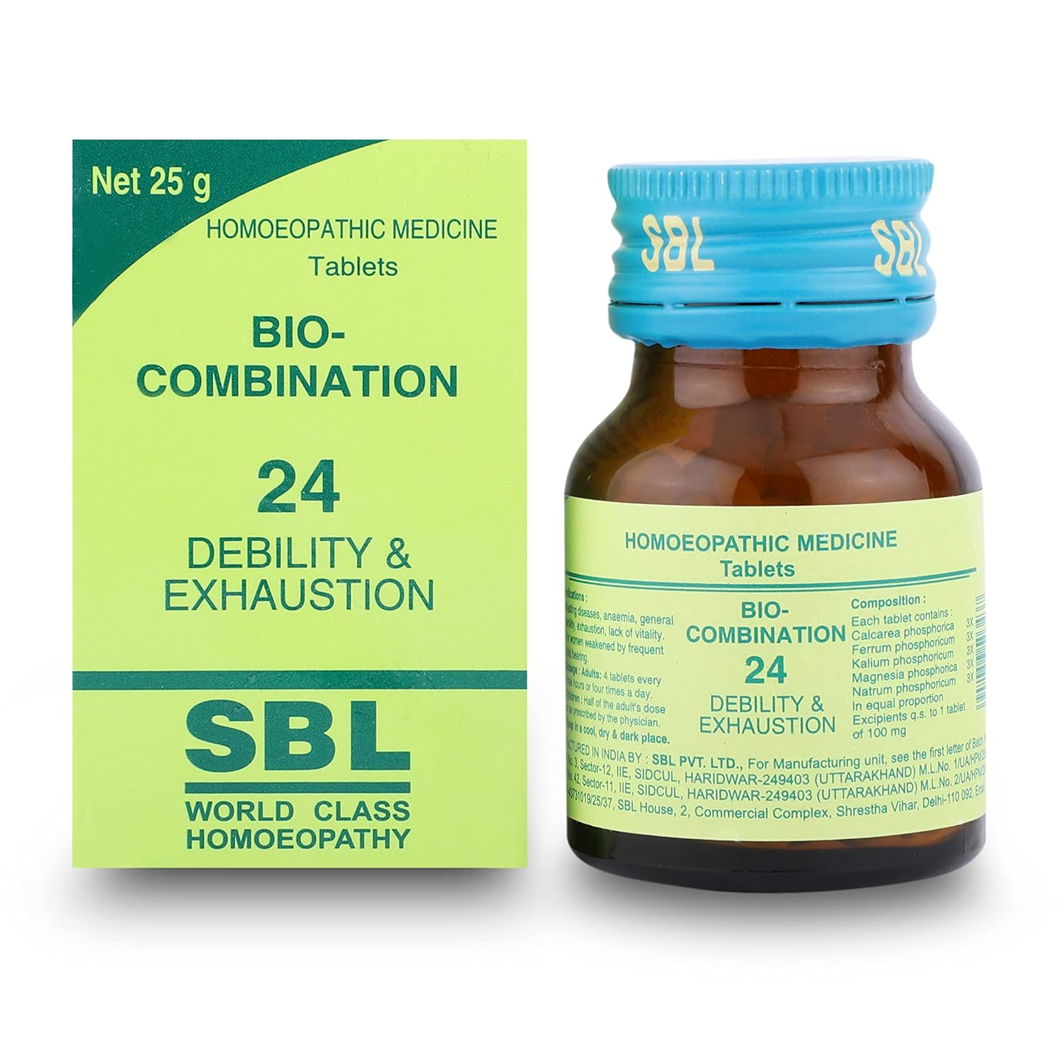 SBL Bio-Combination 24 Tablets
