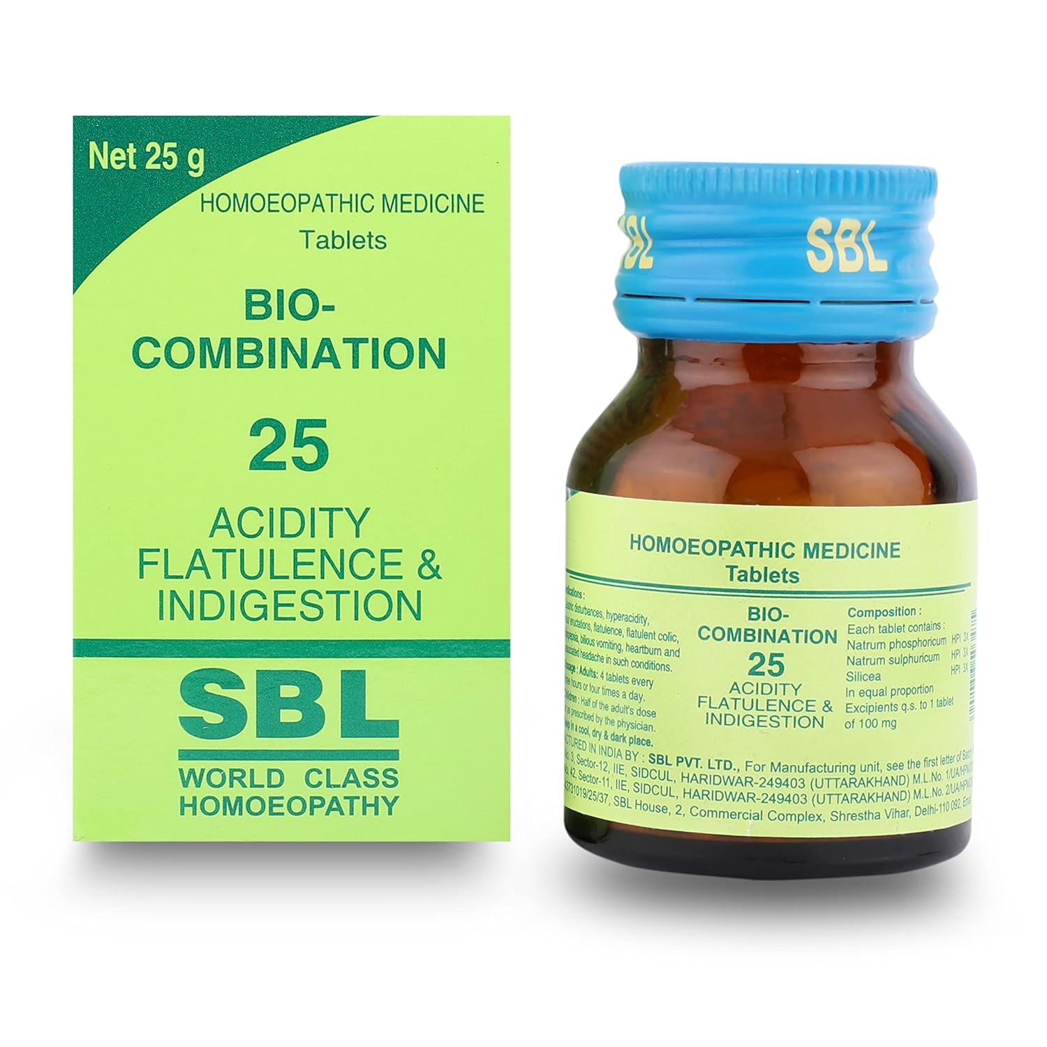 SBL Bio-Combination 25 Tablets