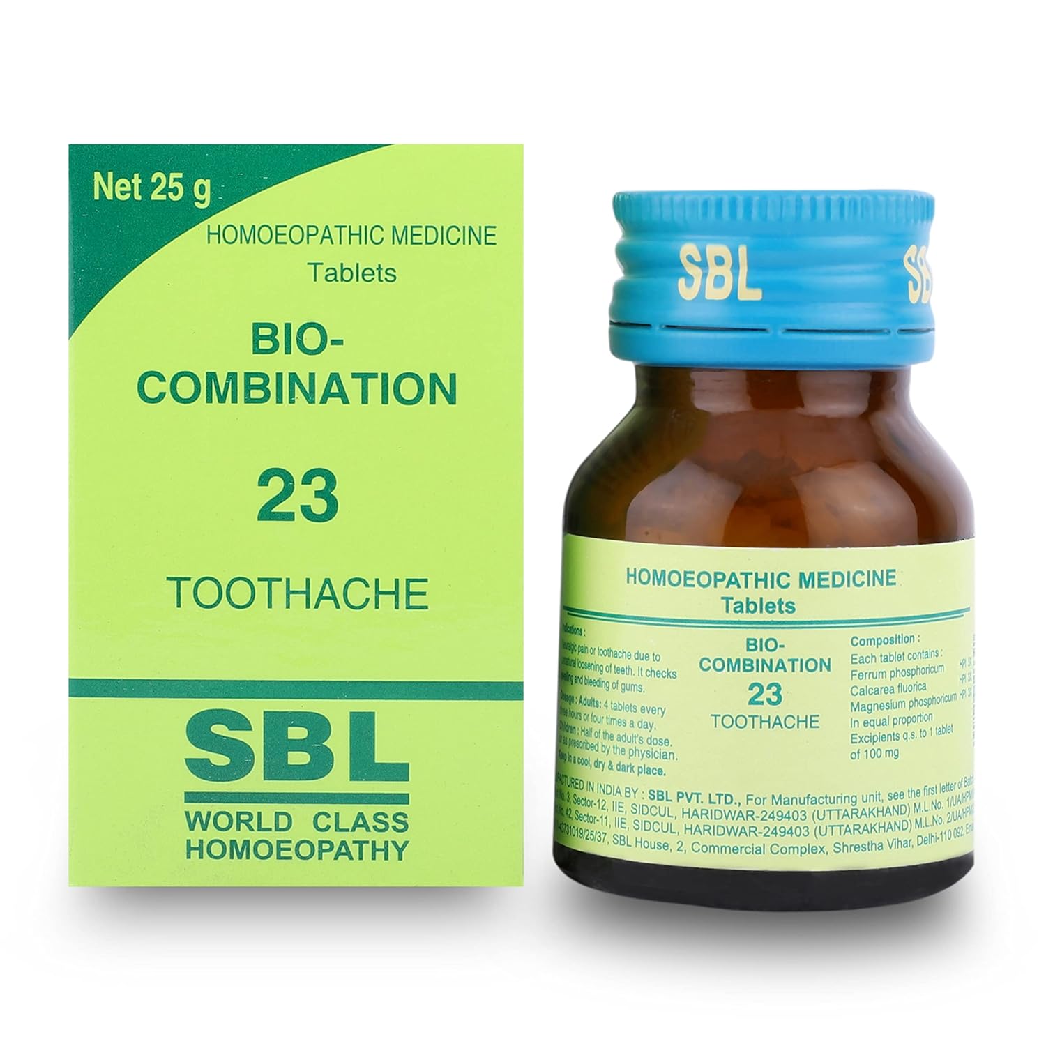 Bio-Combination 23 Toothache Tablets