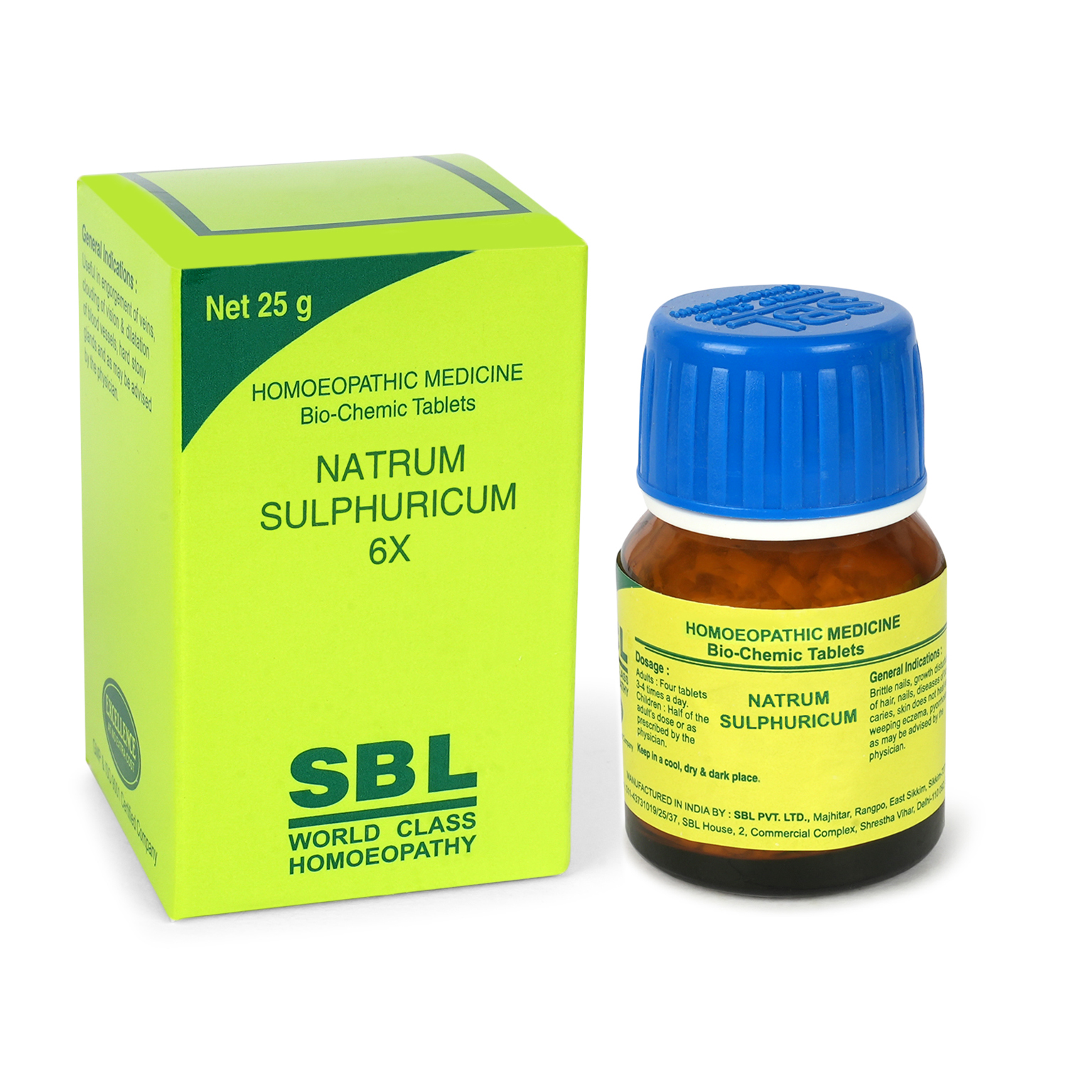 SBL Natrum Sulphuricum 6X