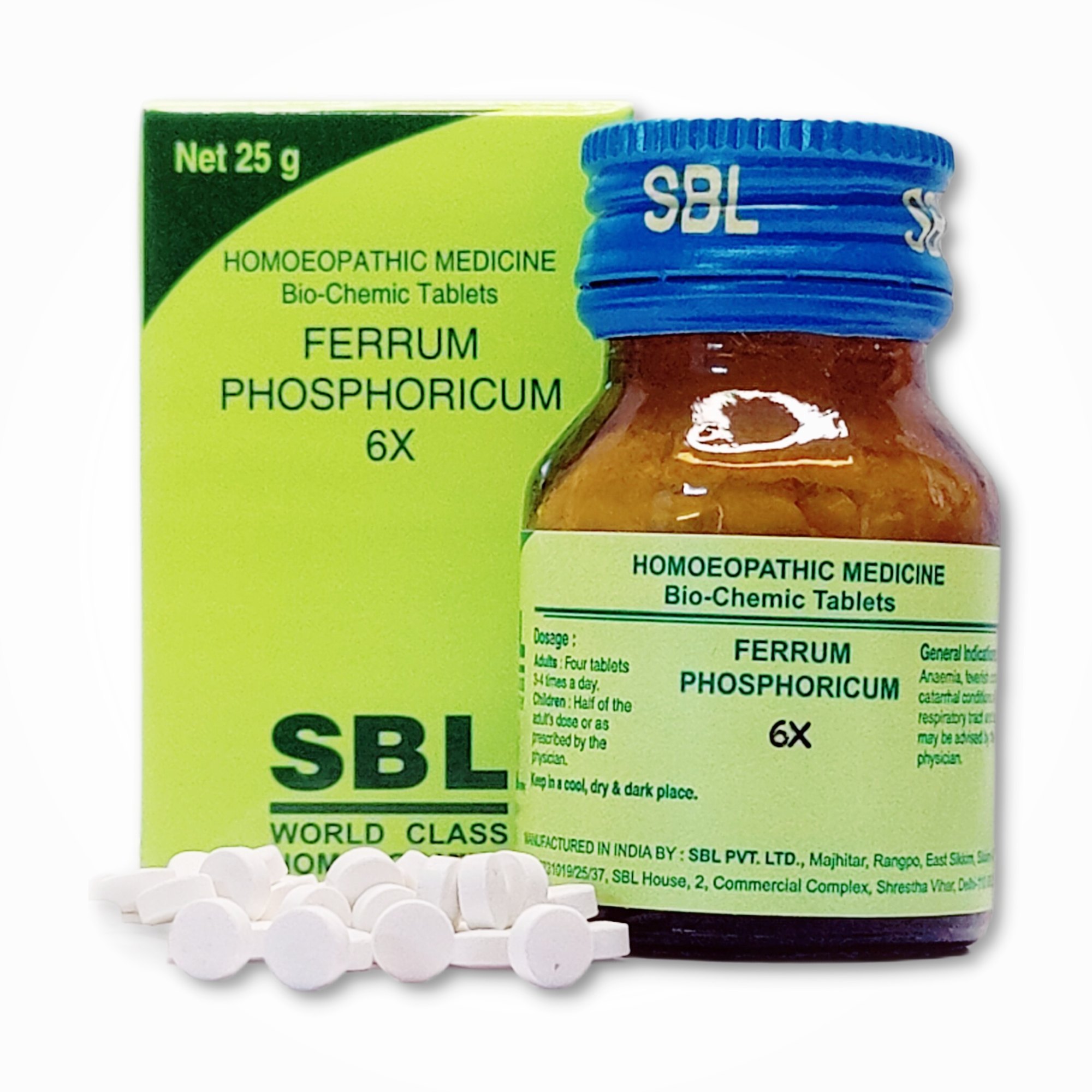 Ferrum Phosphoricum 6X Tablets
