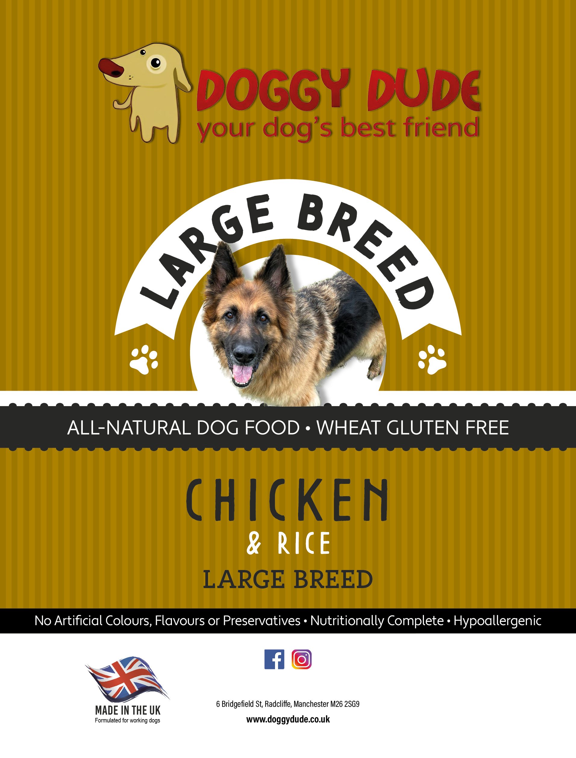 LARGE BREED CHICKEN & SWEET POTATO + JOINT CARE