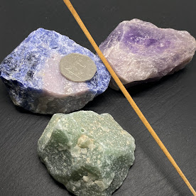 Natural Gemstone Incense Holders