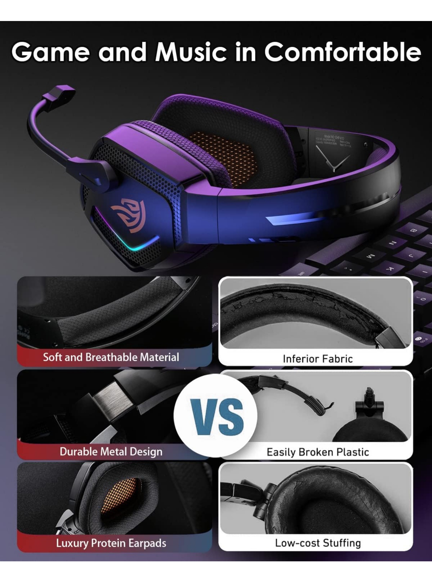 Auriculares Inalámbricos EasySMX C07W