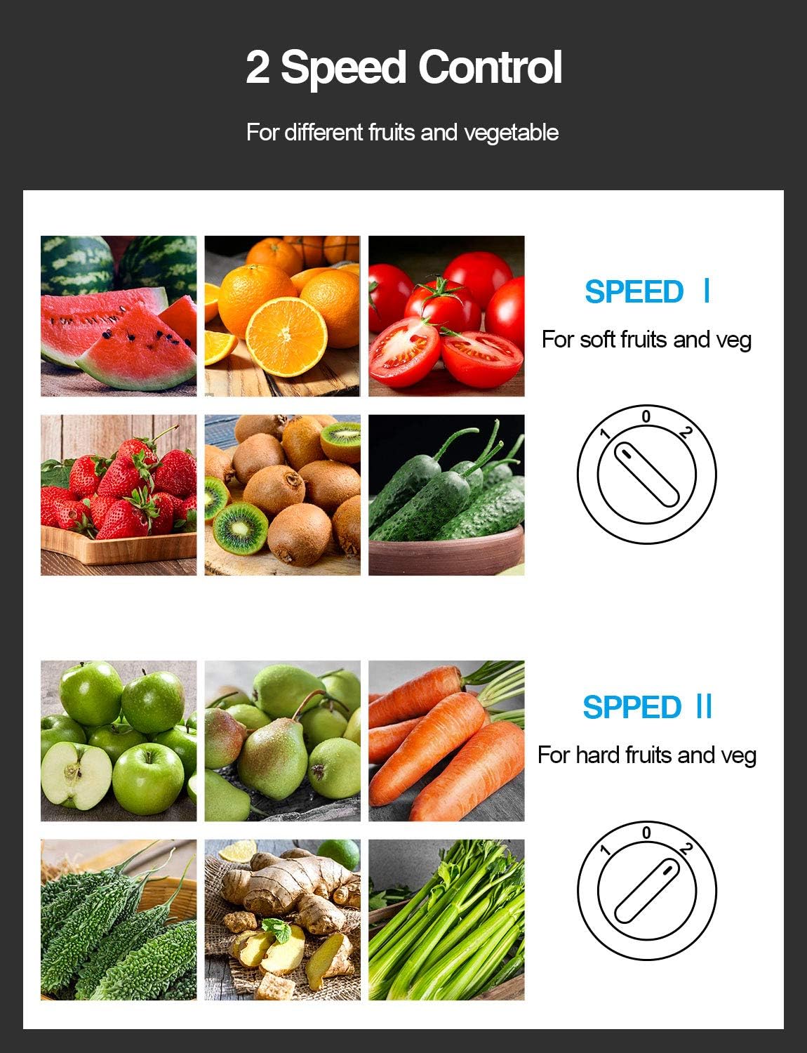 Extractor de Jugos 500W