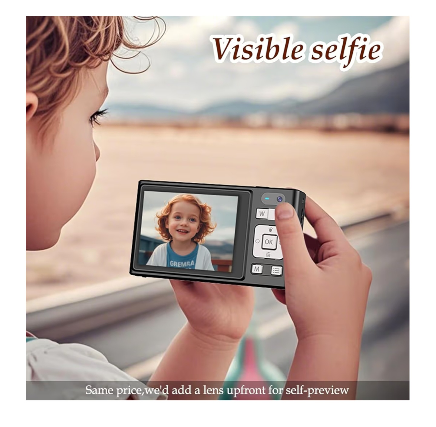 Cámara Digital Forc 4K 64MP con Zoom 18X y Anti-Shake
