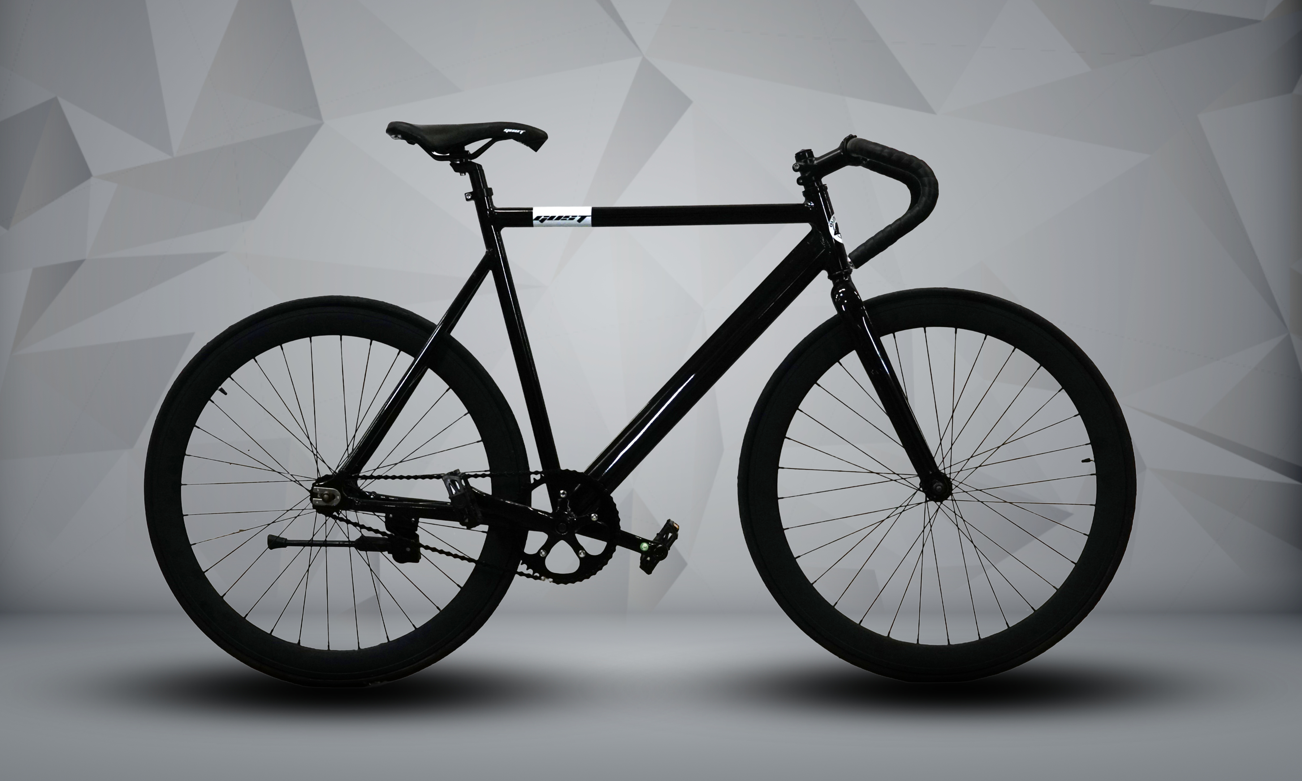 GUST 700C Fixie Bike | Lightweight Aluminium Frame, Single Speed Urban Bicycle