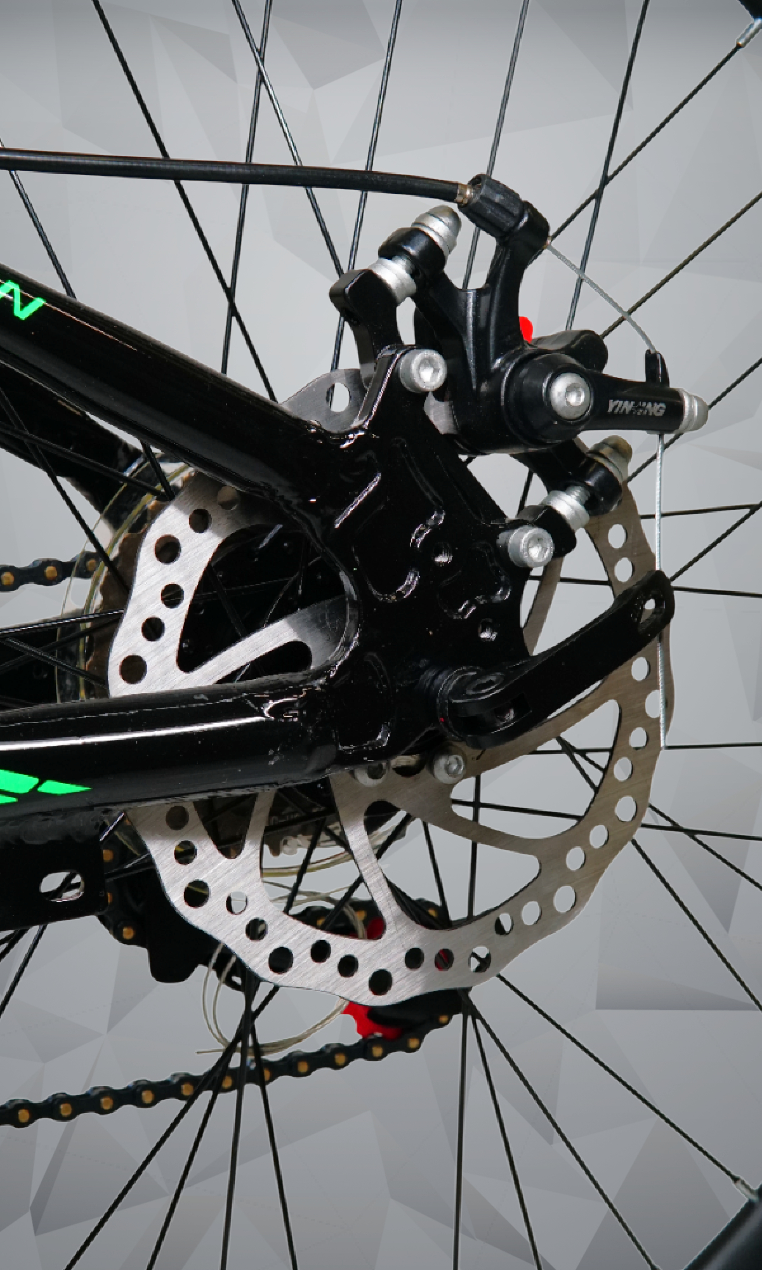 GUST 24-Inch Mountain Bike | Front Suspension, Disc Brakes, 21-Speed All-Terrain