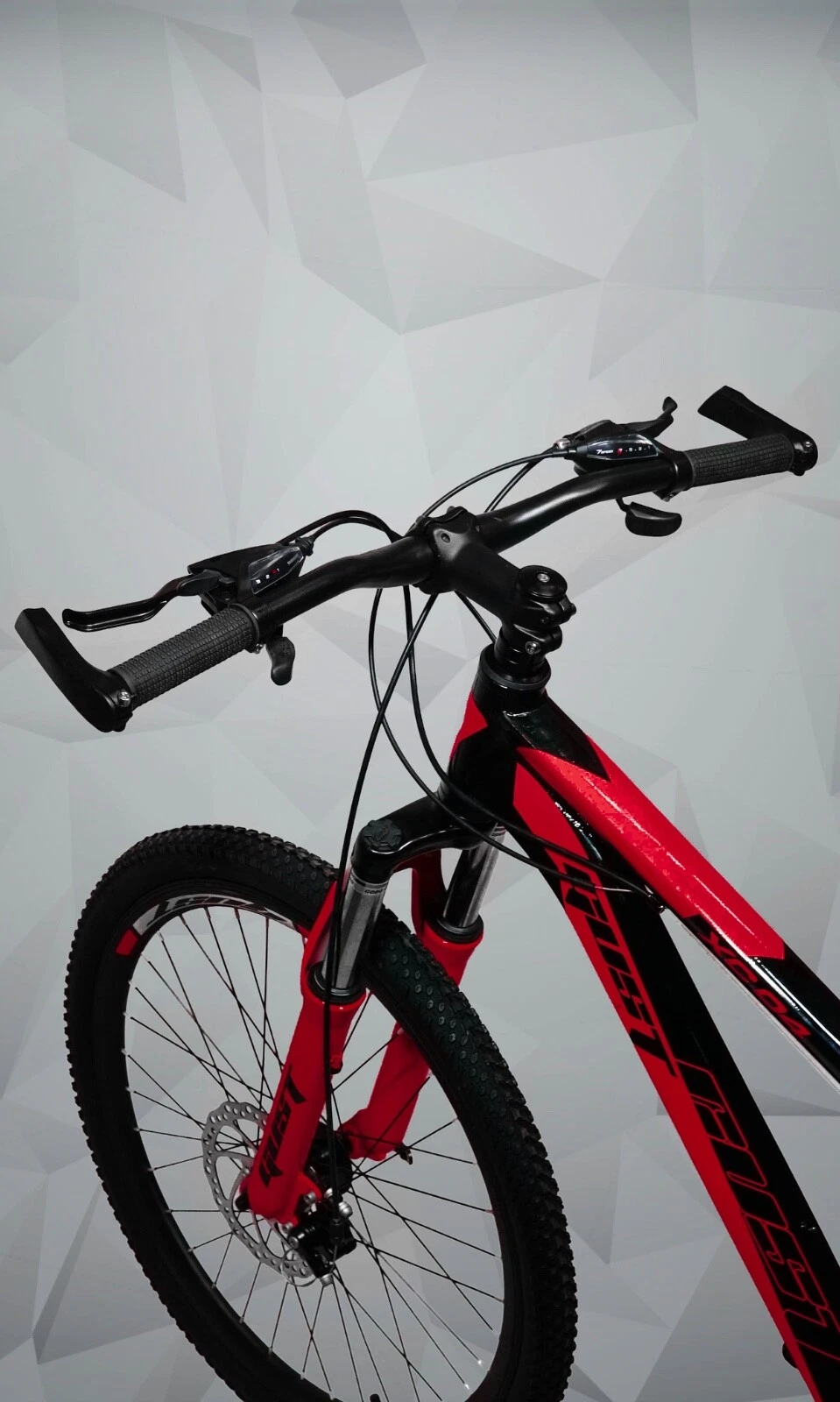 GUST 24-Inch Mountain Bike | 21-Speed, Front Suspension, Disc Brakes – Kids & Adults