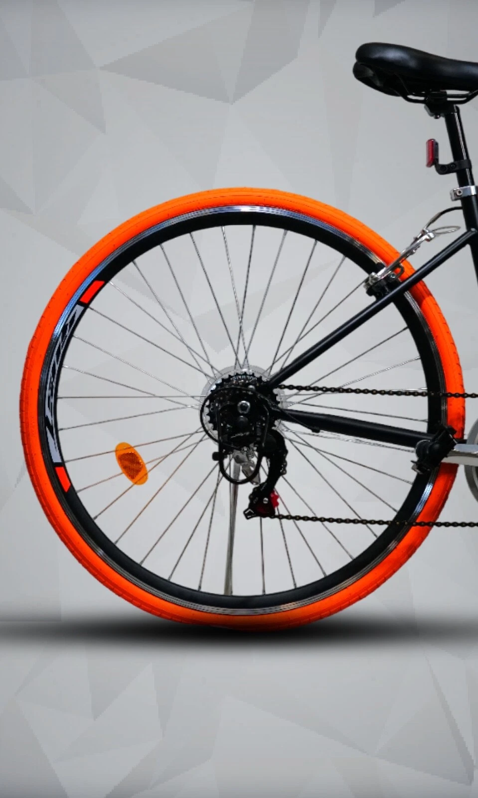 GUST Urban Commuter Bike | Large, 7-Speed, Lightweight Aluminium Frame, V-Brakes