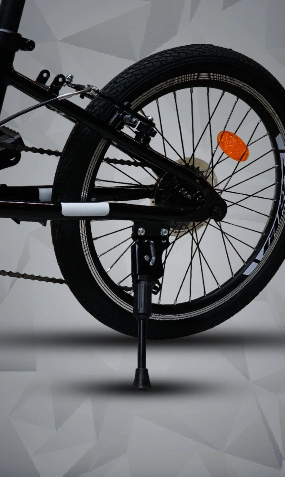 GUST 20-Inch Folding Bike | 7-Speed Shimano Gears, Lightweight Commuter Bicycle