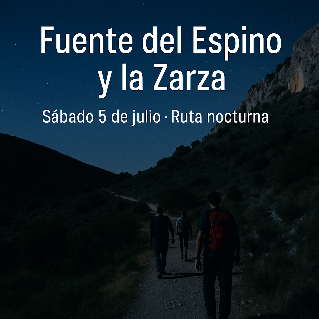 Ruta nocturna Sábado 5 julio. Fuentes en la noche de Zuheros