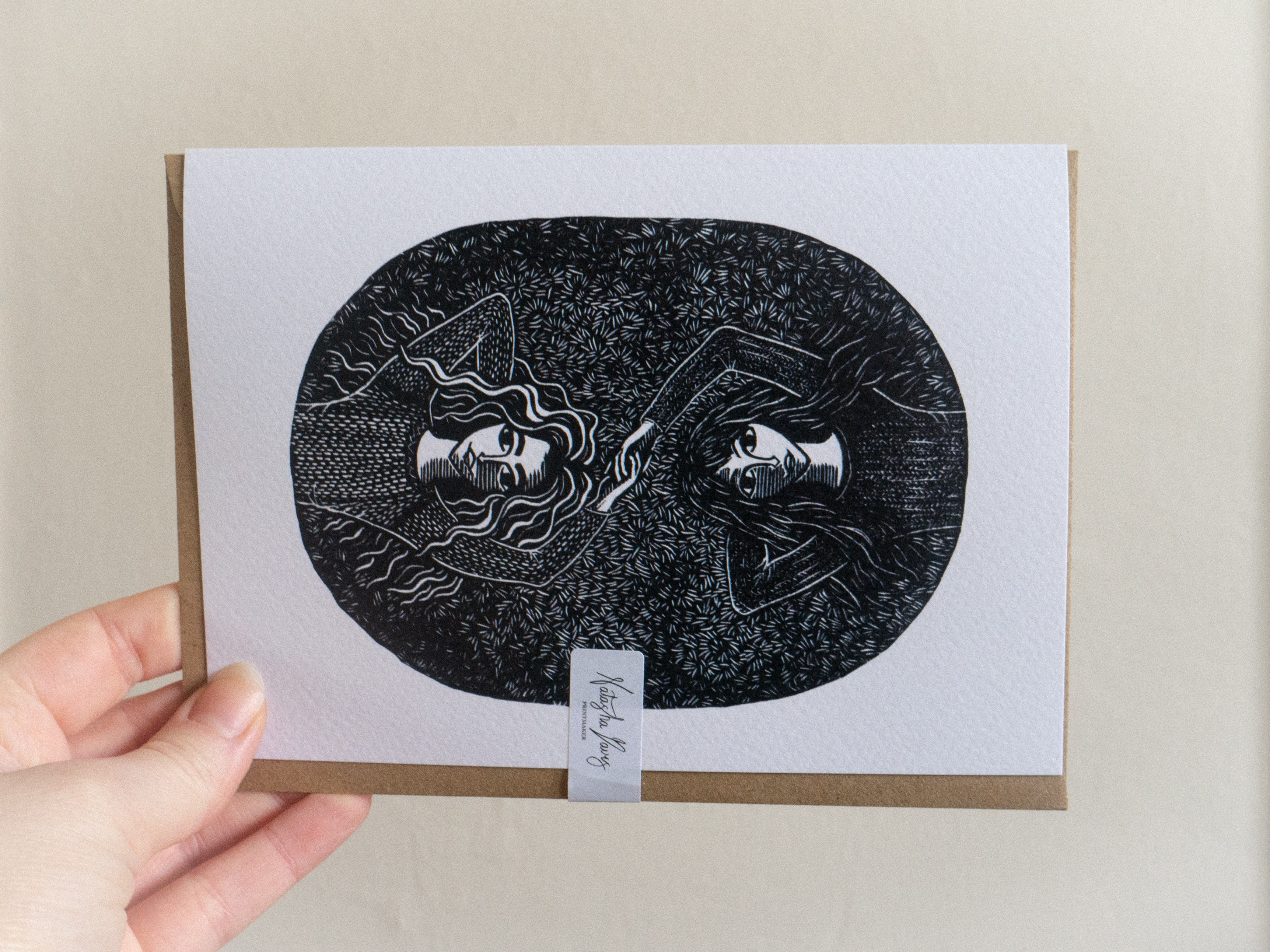 Greetings Card - Stargazers