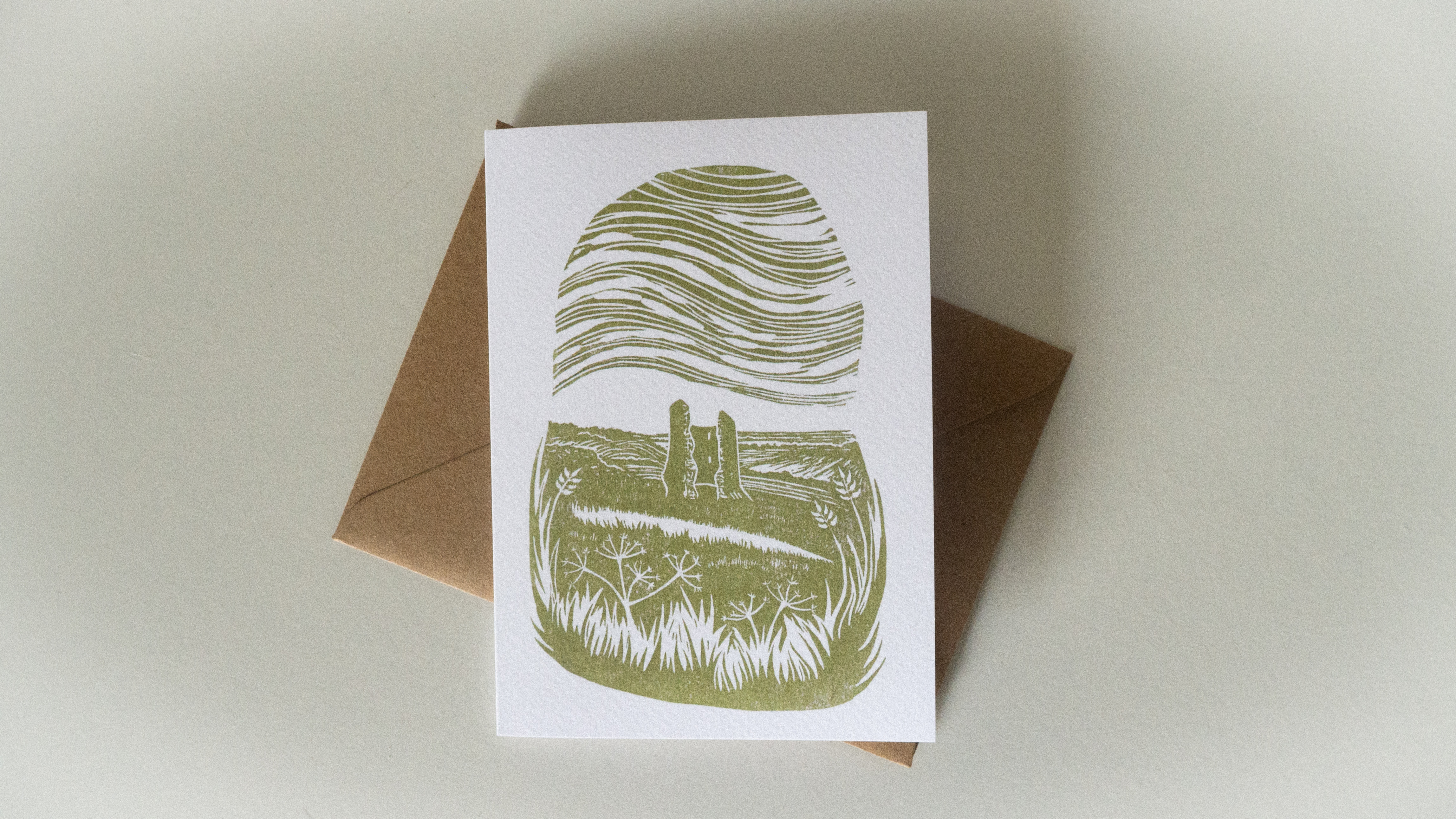 Greetings Card - Hadleigh Castle