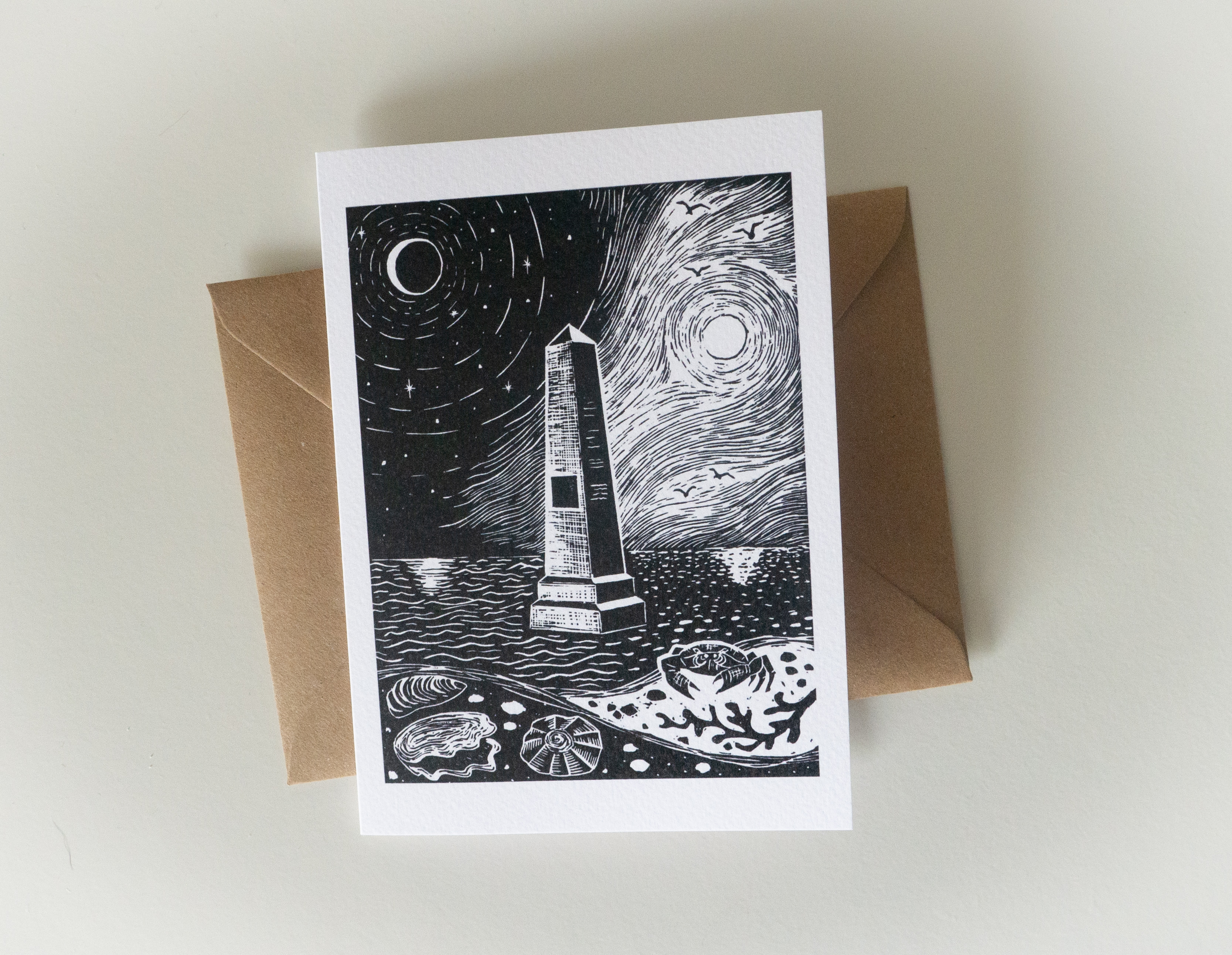 Greetings Card - The Crowstone