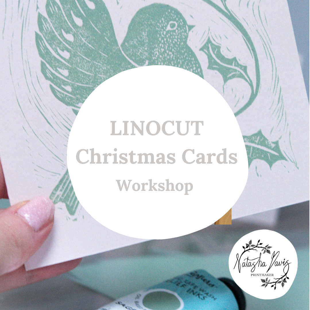 Linocut Christmas card  workshop - 15/11/25
