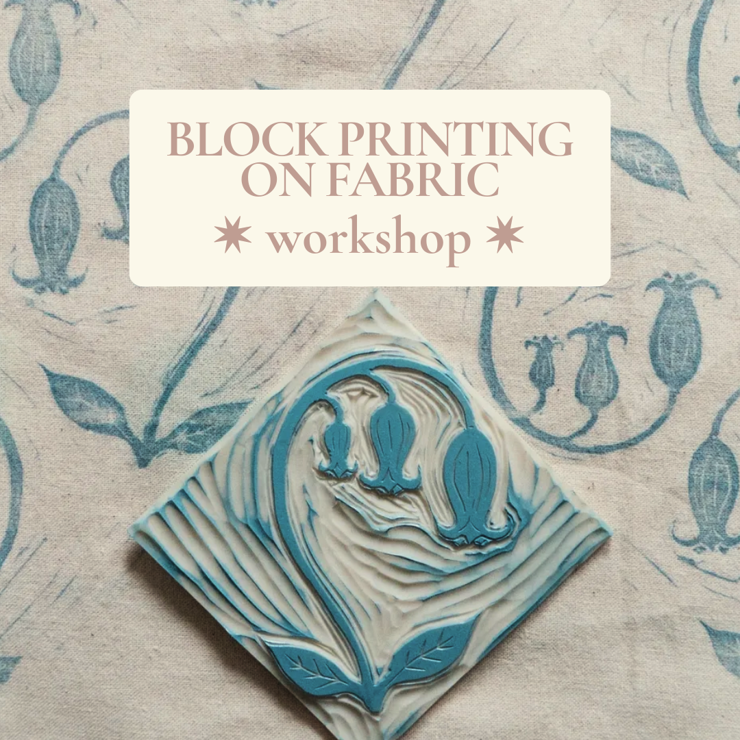 Block printing on fabric - 25/04/26