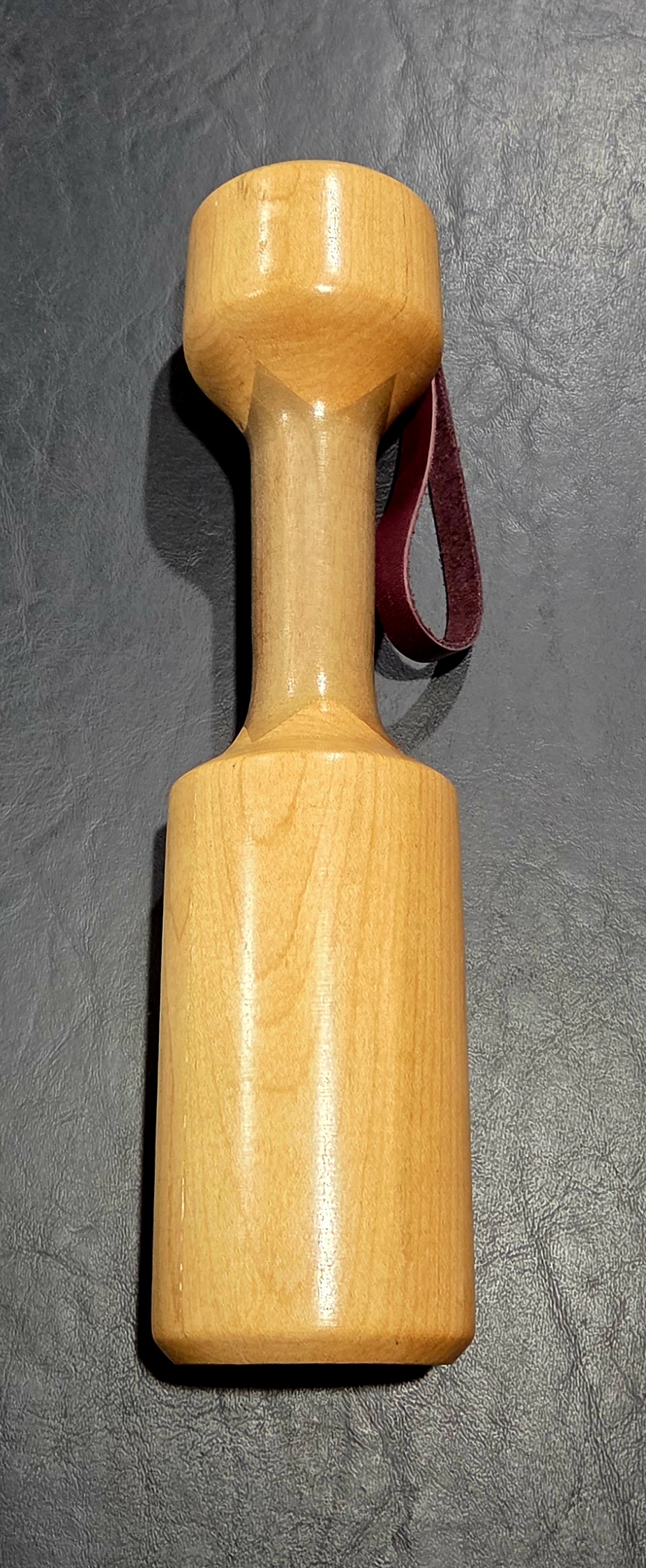 Mini butt buster- spalted maple and walnut 