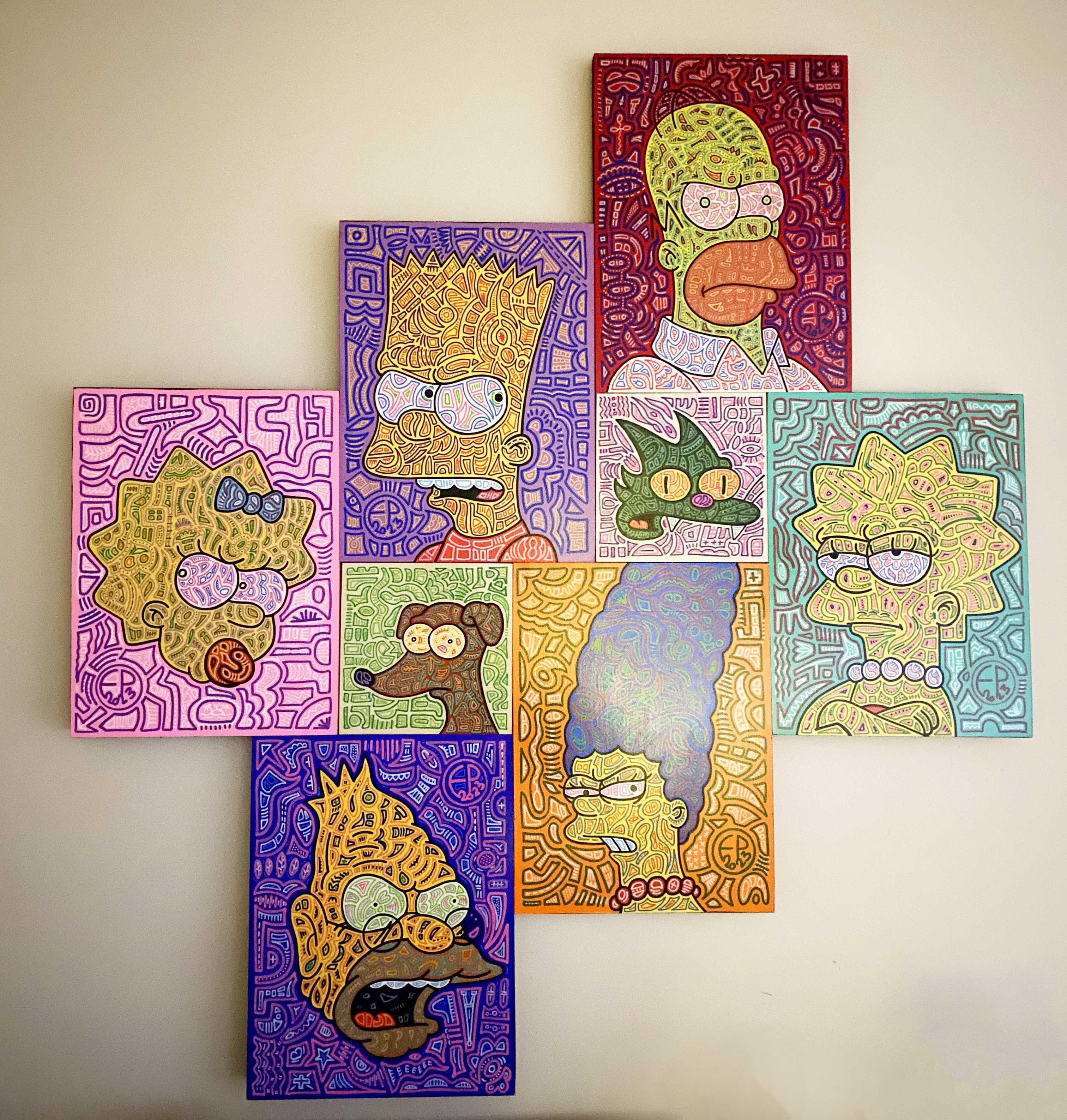 SIMPSON FAMILY "EN TABARNAK"