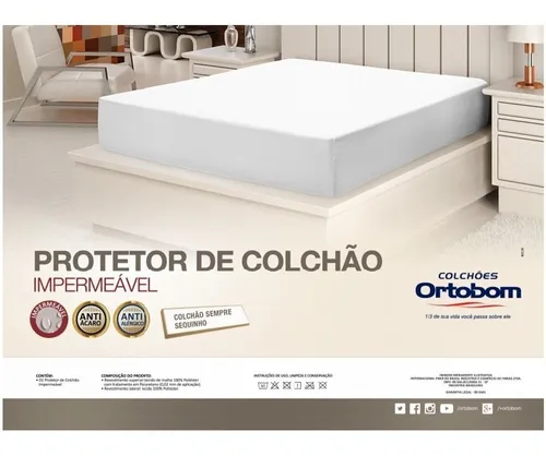 Protetor de Colchão Impermeável