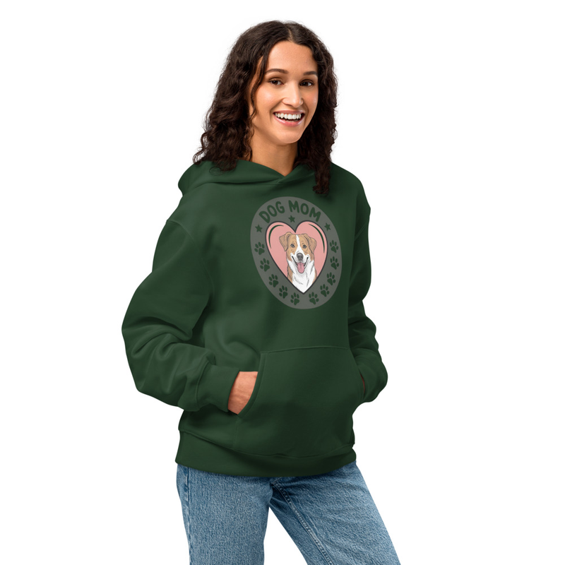 Dog Mom Badge: Hoodie