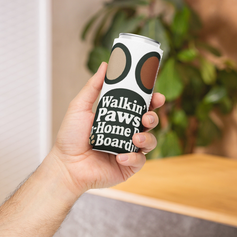 Walkin' Paws Paw: Can Koozie